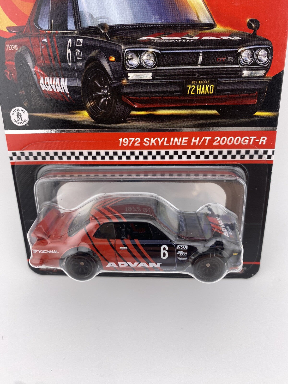 1972 Skyline H/T 2000GT R   ADVAN Livery   2024 Hot Wheels RLC1