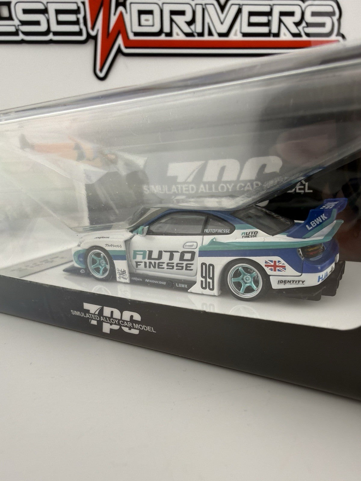TPC 1/64 Nissan Silvia S15 Super Silhouette Auto Finesse LBWK With Figure3
