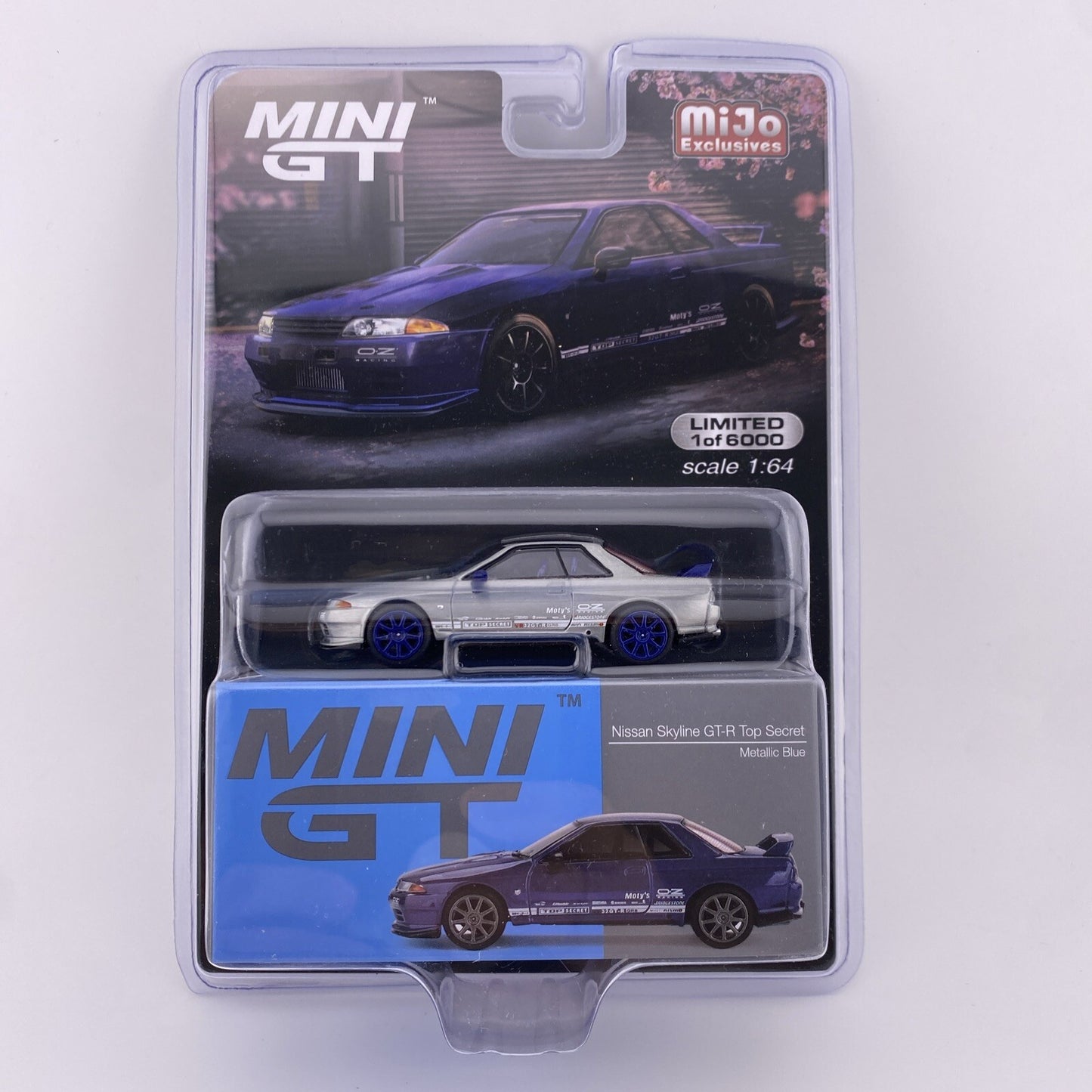 CHASE   Top Secret Nissan Skyline GT R VR32   Mini GT MGT 005890