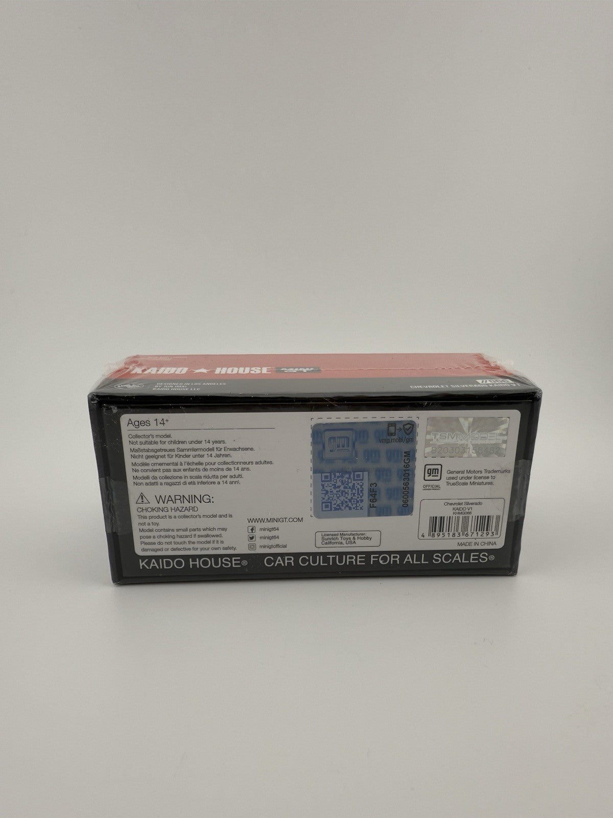 Chevrolet Silverado Kaido House Mini GT KHMG 130 Tamiya x Kaido House Open Box3