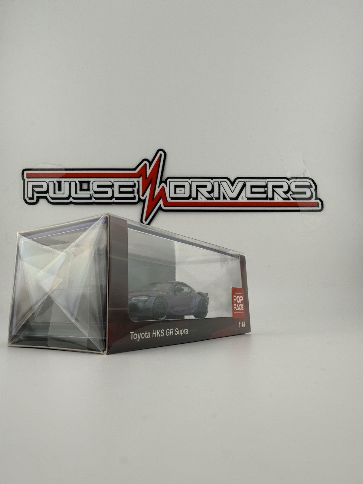 HKS GR Supra Magic Purple POPRACE 1/64 PR64-HKSA90-MG5