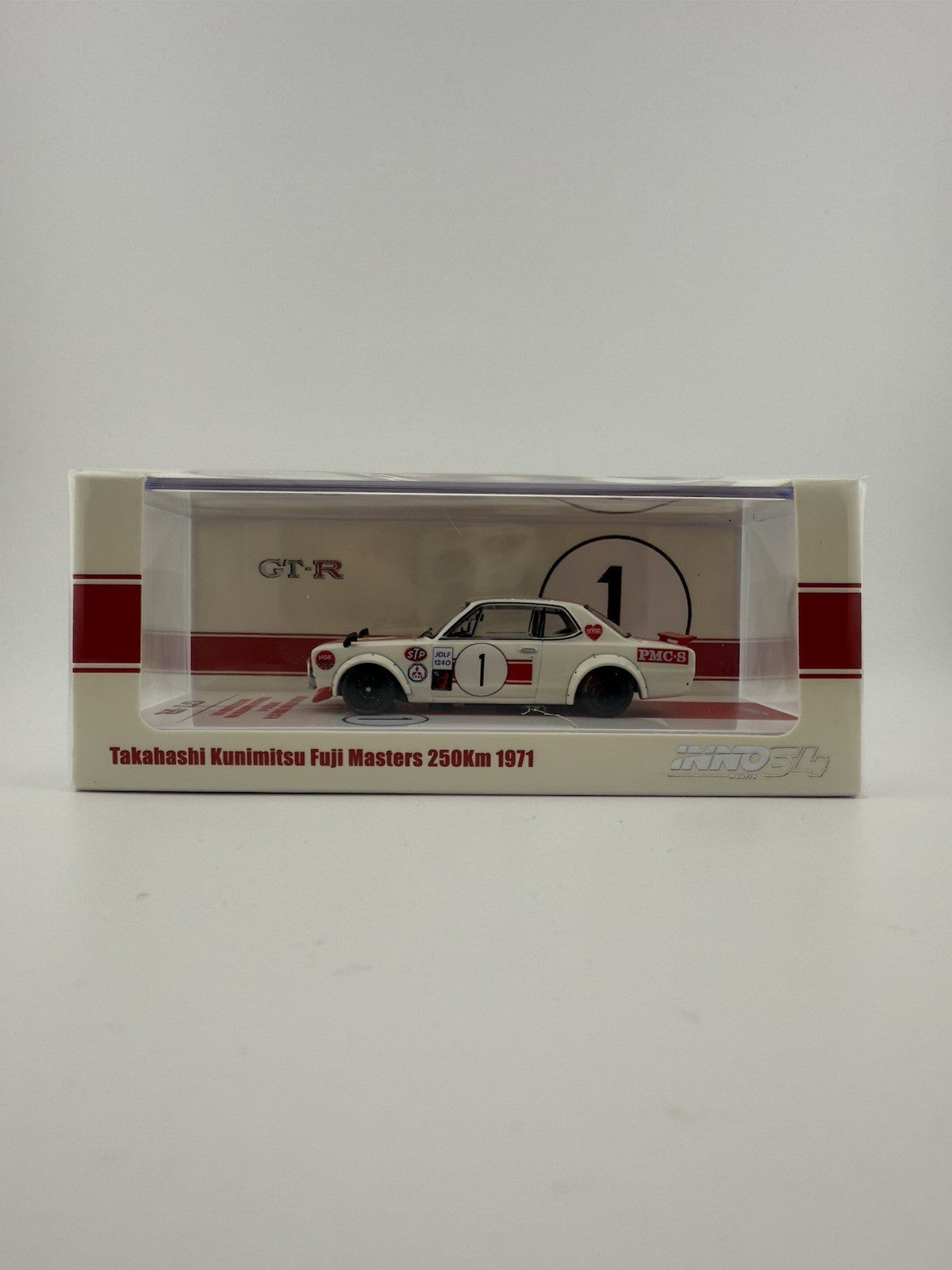Nissan Skyline 2000 GT R KPGC10 #1 FUJI 250KM 1971 1/64 INNO IN64 KPGC10 FM19710