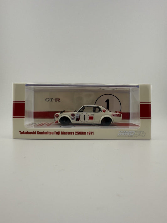 Nissan Skyline 2000 GT R KPGC10 #1 FUJI 250KM 1971 1/64 INNO IN64 KPGC10 FM19710