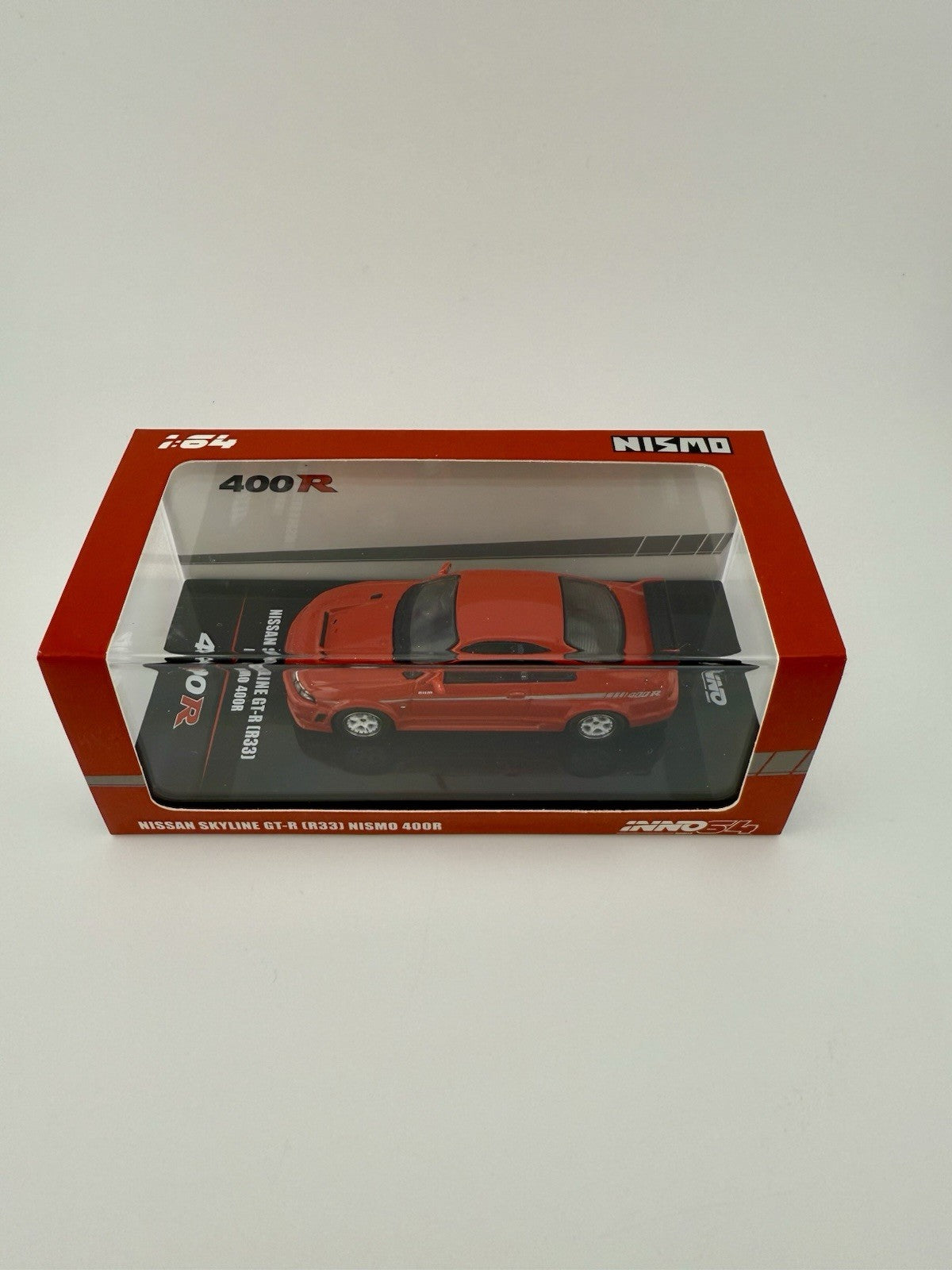 Nissan Skyline GT R (R33) NISMO 400R Red II   INNO64 IN64 400R SCR Unsealed1