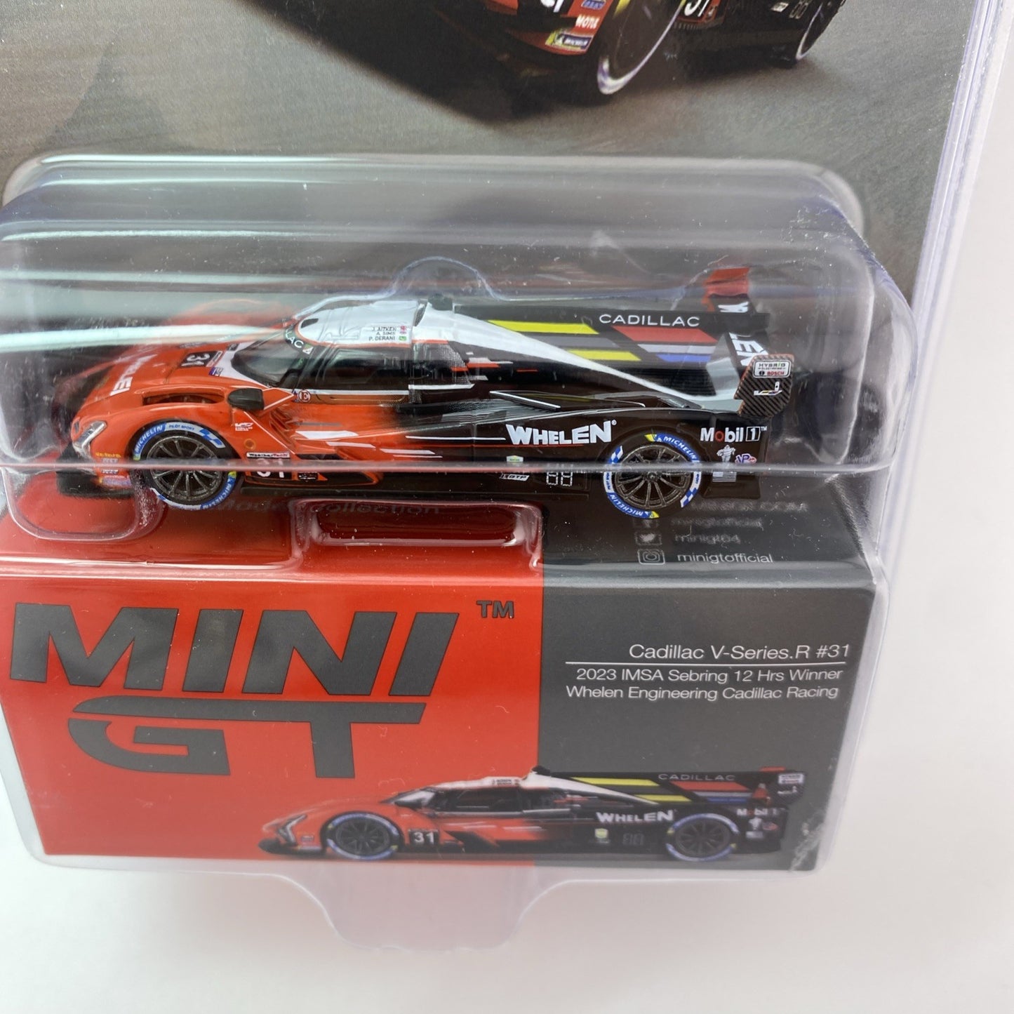 Cadillac V Series. R   Mini GT MGT 00745 Cadillac Racing 2023 IMSA Sebring 12 Hr3