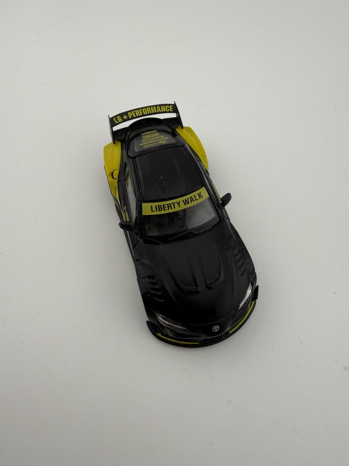 Toyota GR Supra LB Works Matte Black   Mini GT MGT 00472   Open Box6