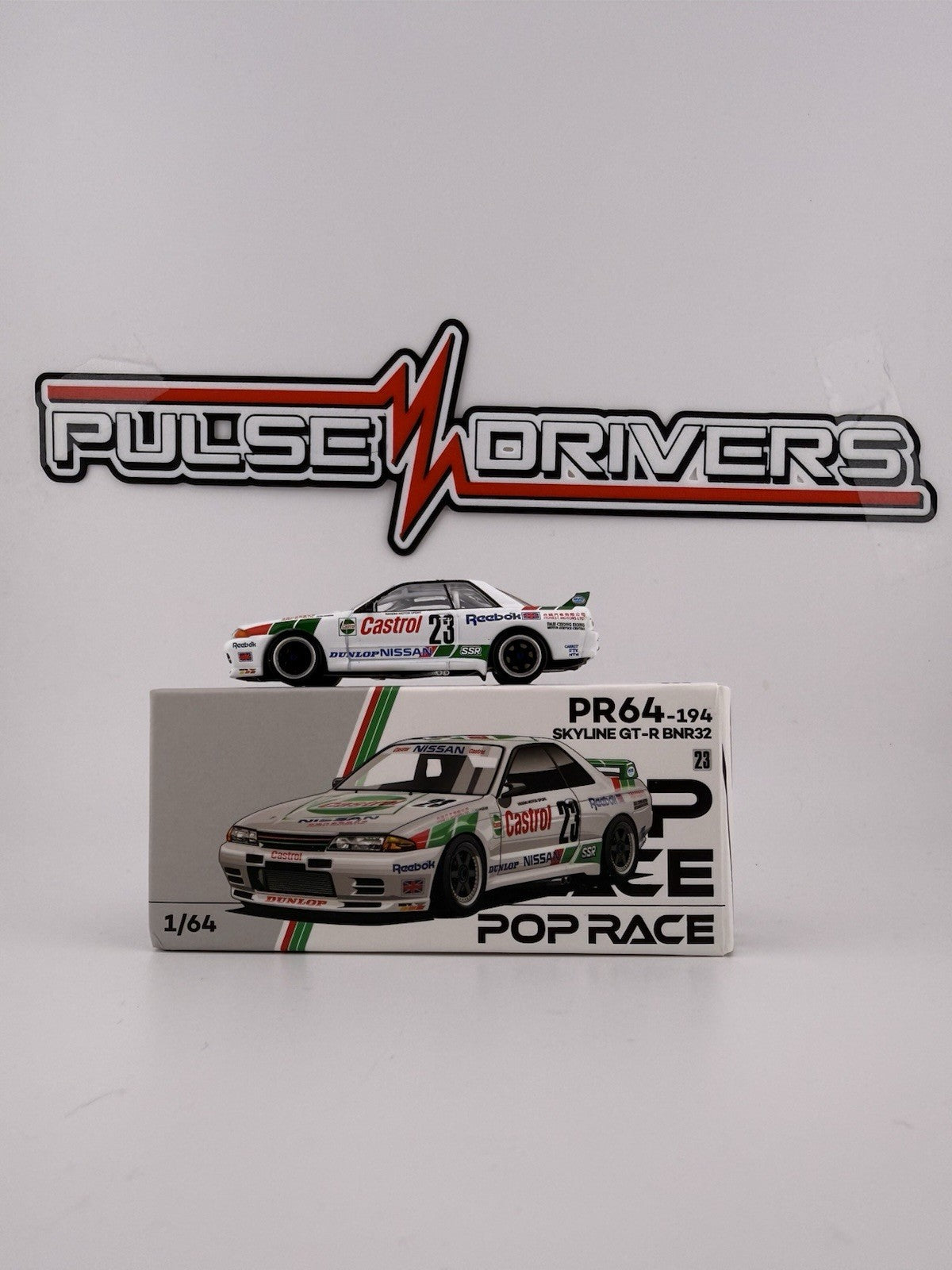 Nissan Skyline GT-R BNR32 #23 Winner 1990 Macau Guia Race Pop Race PR640194 Open0