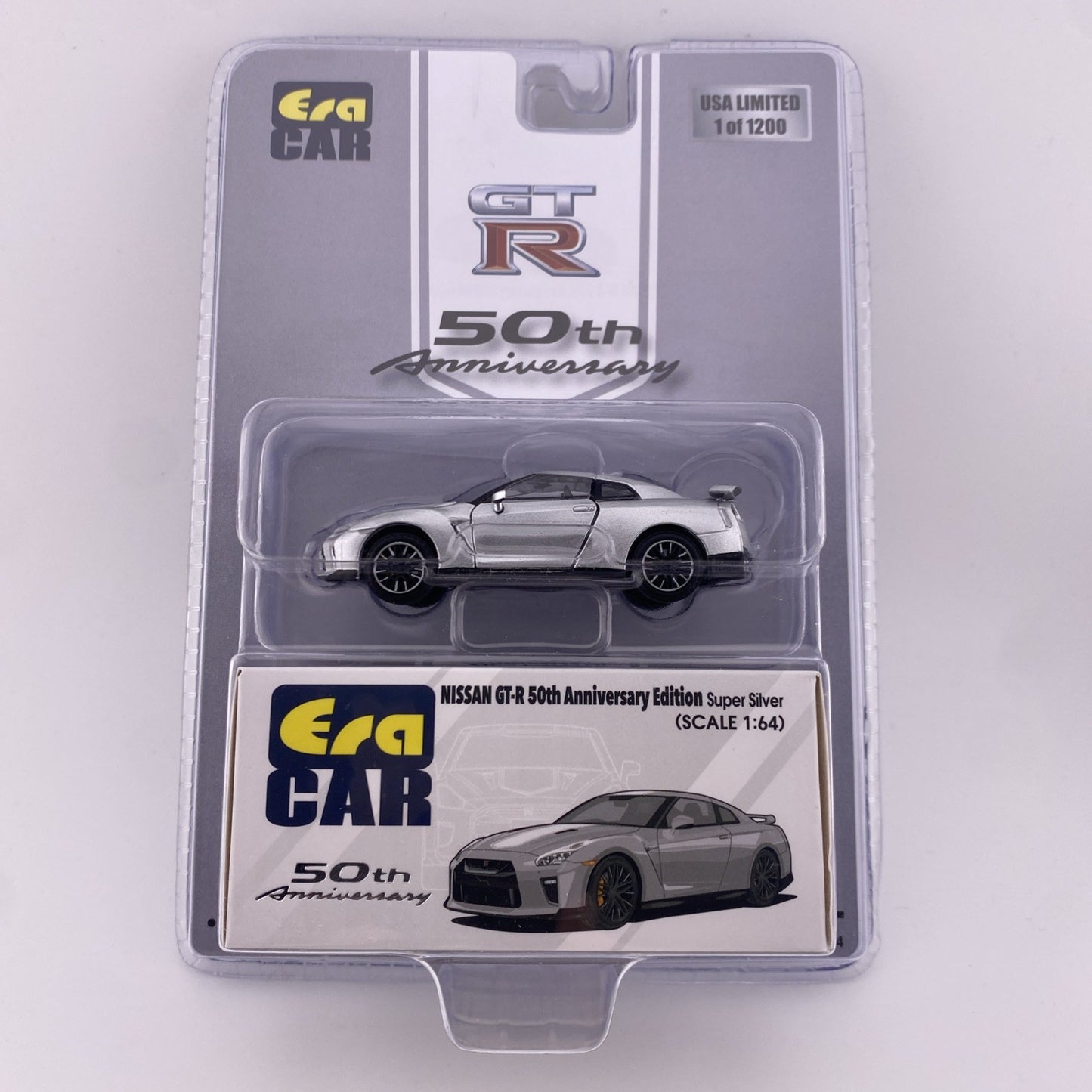Nissan GT R 50th Anniversary Edition Super Silver   Era Car Era NS20GTRSP25B0