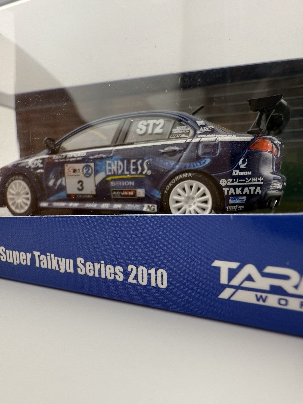 Mitsubishi Lancer Evolution X #3 Tarmac Works T64 004 ENL SUPER TAIKYU Unsealad4
