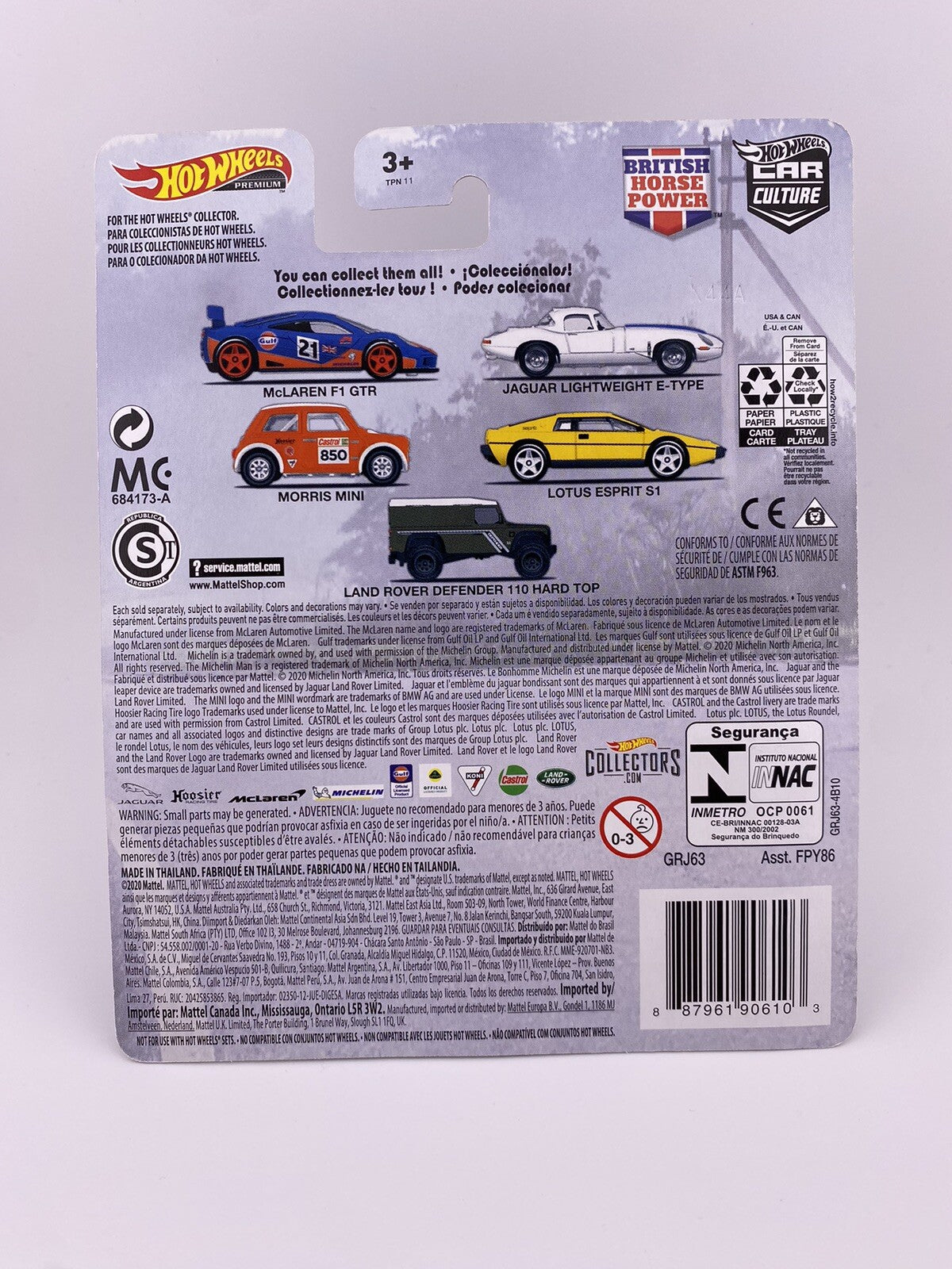 Land Rover Defender 110 Hard Top   Hot Wheels   British Horsepower 5 of 53