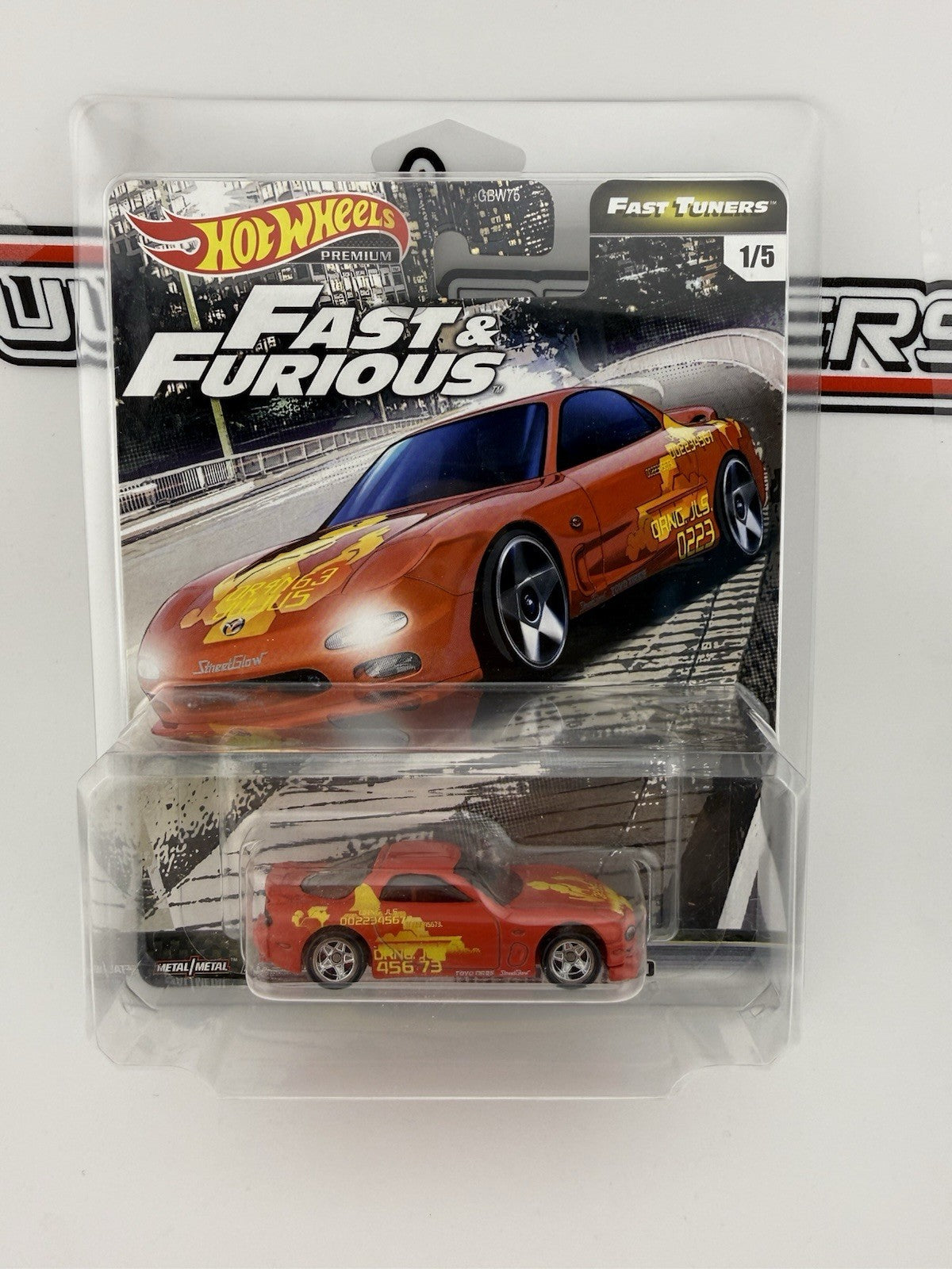 Mazda RX 7 Fast and Furious Hot Wheels Fast Tuners 1/5 Protector1