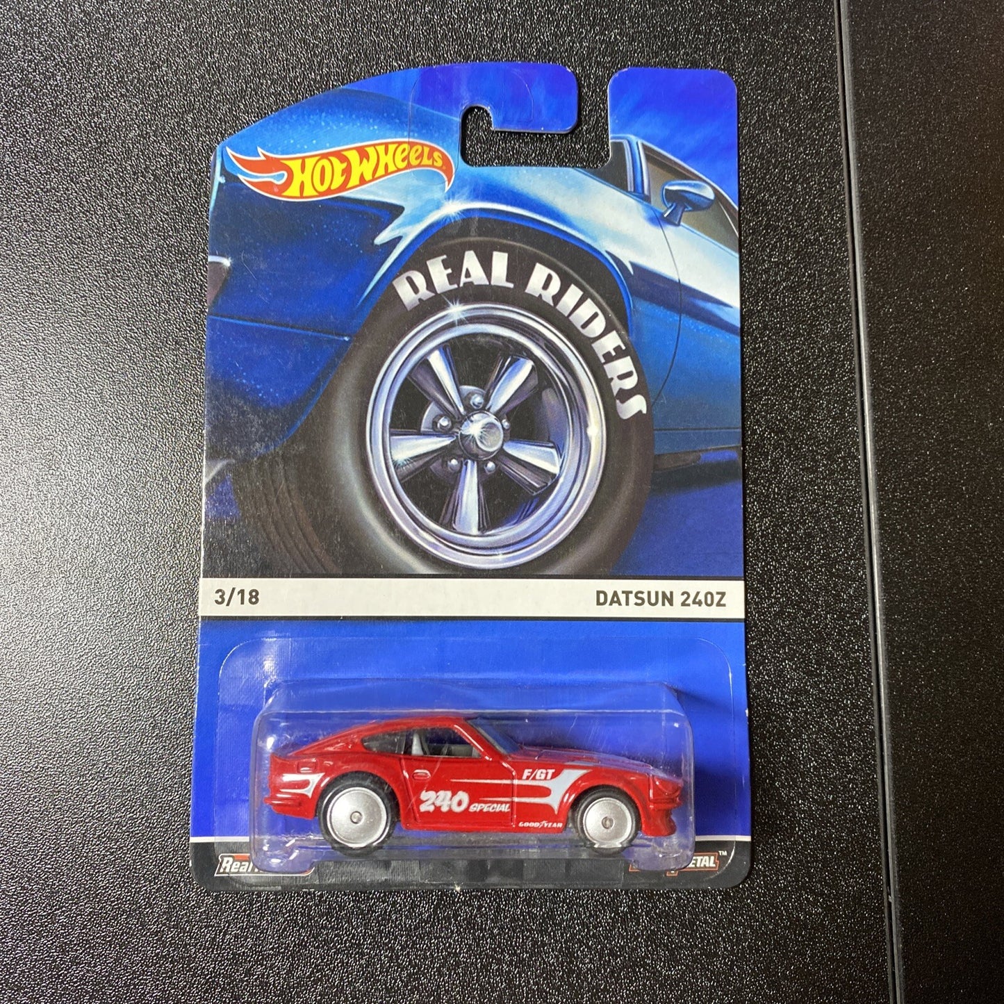 Hot Wheels Datsun 240Z Heritage: Real Riders 3/18 with Card Protector0