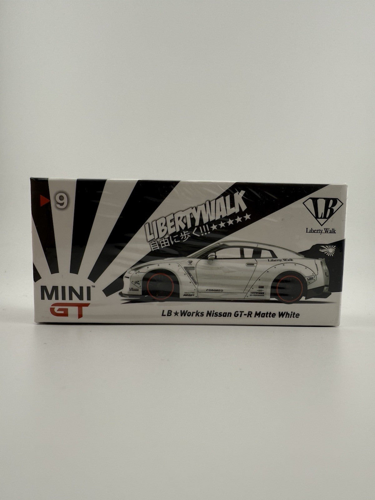 Nissan GT R (R35) LB Works Matte White   Mini GT MGT 00009 Sealed Box0