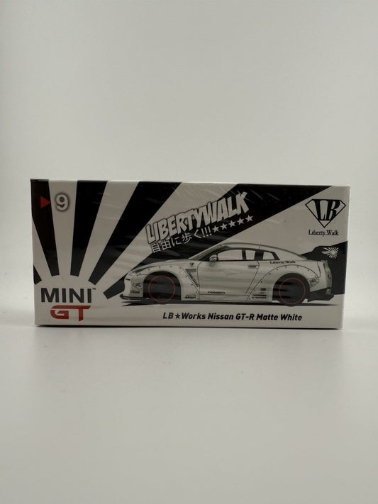 Nissan GT R (R35) LB Works Matte White   Mini GT MGT 00009 Sealed Box0