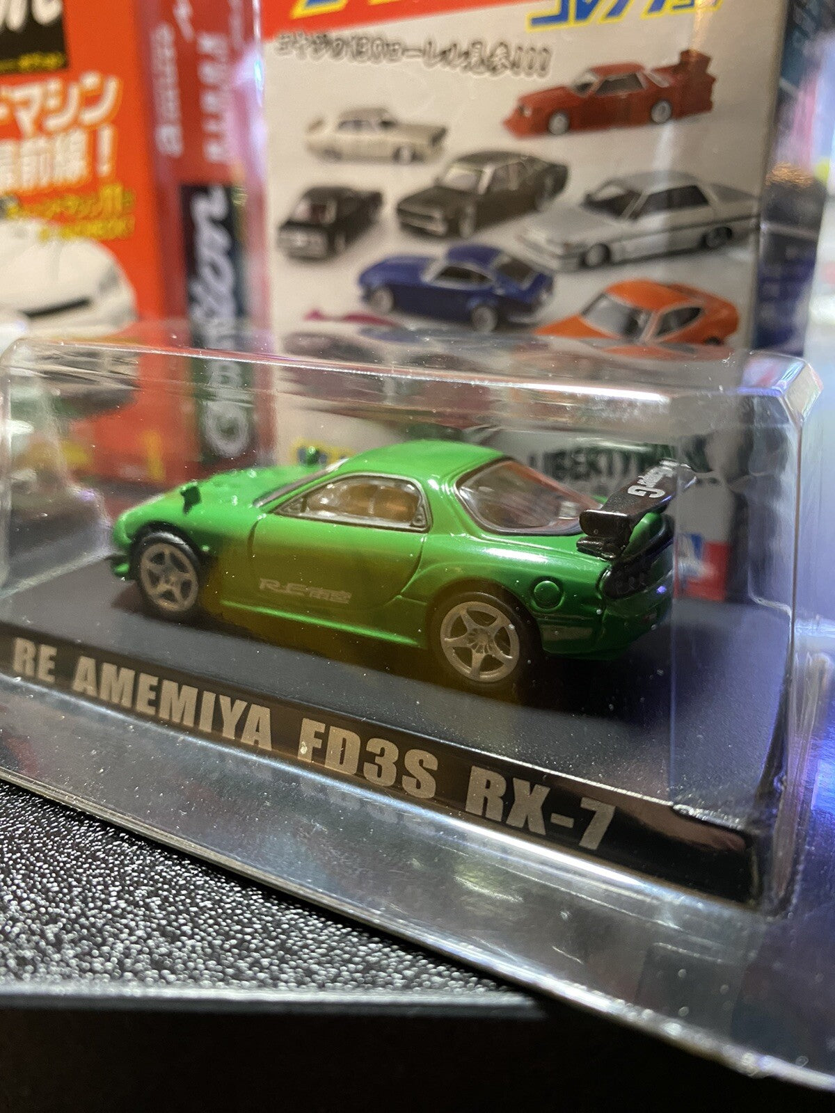 1/64 Aoshima Grachan Nissan Laurel & Option Model Re Amemiya FD3S RX 7 (2)6