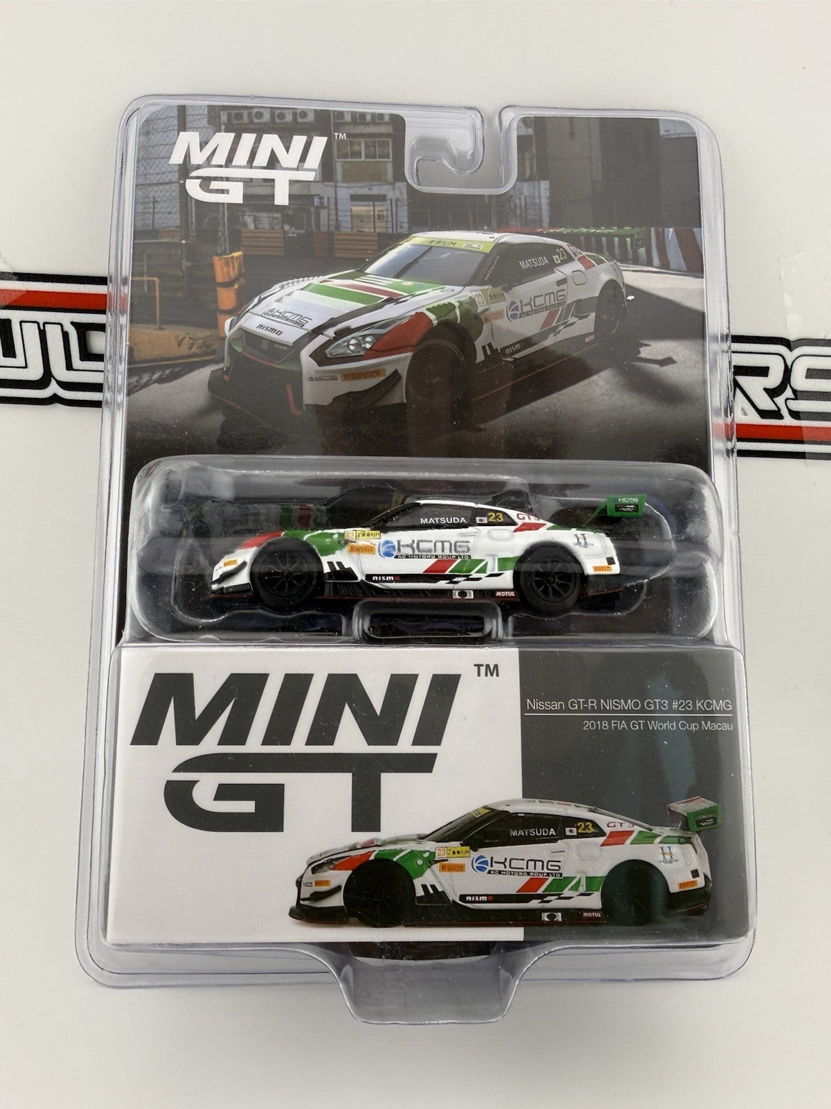Nissan GT-R NISMO GT3 Mini GT MGT 00593  23  2018 FIA GT World Cup Macau1