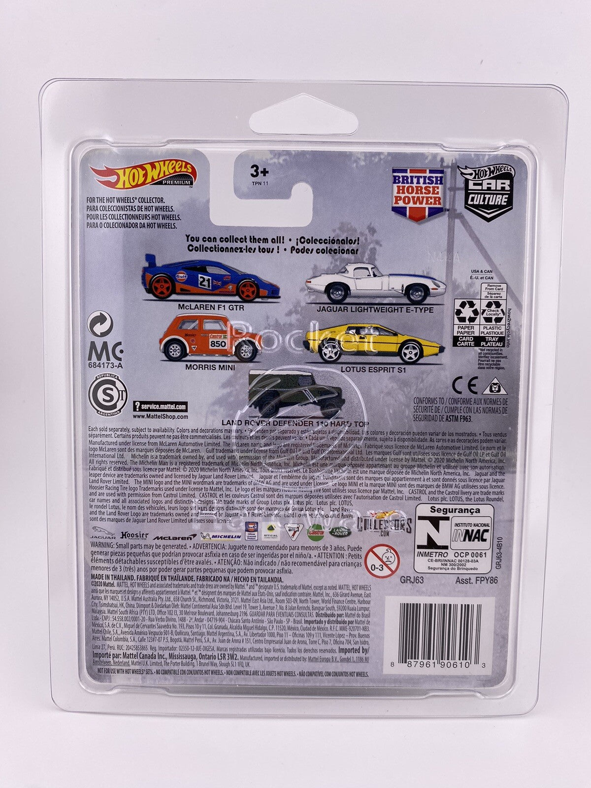 Land Rover Defender 110 Hard Top   Hot Wheels   British Horsepower 5 of 55
