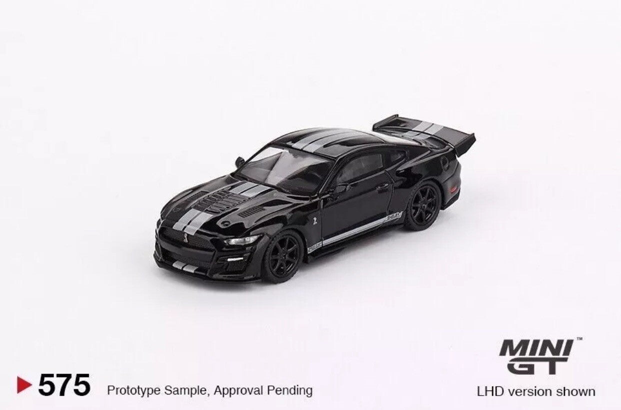 Ford Mustang Shelby GT500 Dragonsnake Concept Black   Mini GT MGT 005757