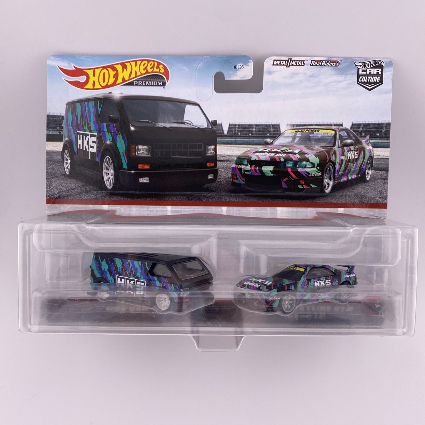 Hot Wheels Premium MBK Van And Nissan Skyline GT R BCNR33 2 Pack 20230