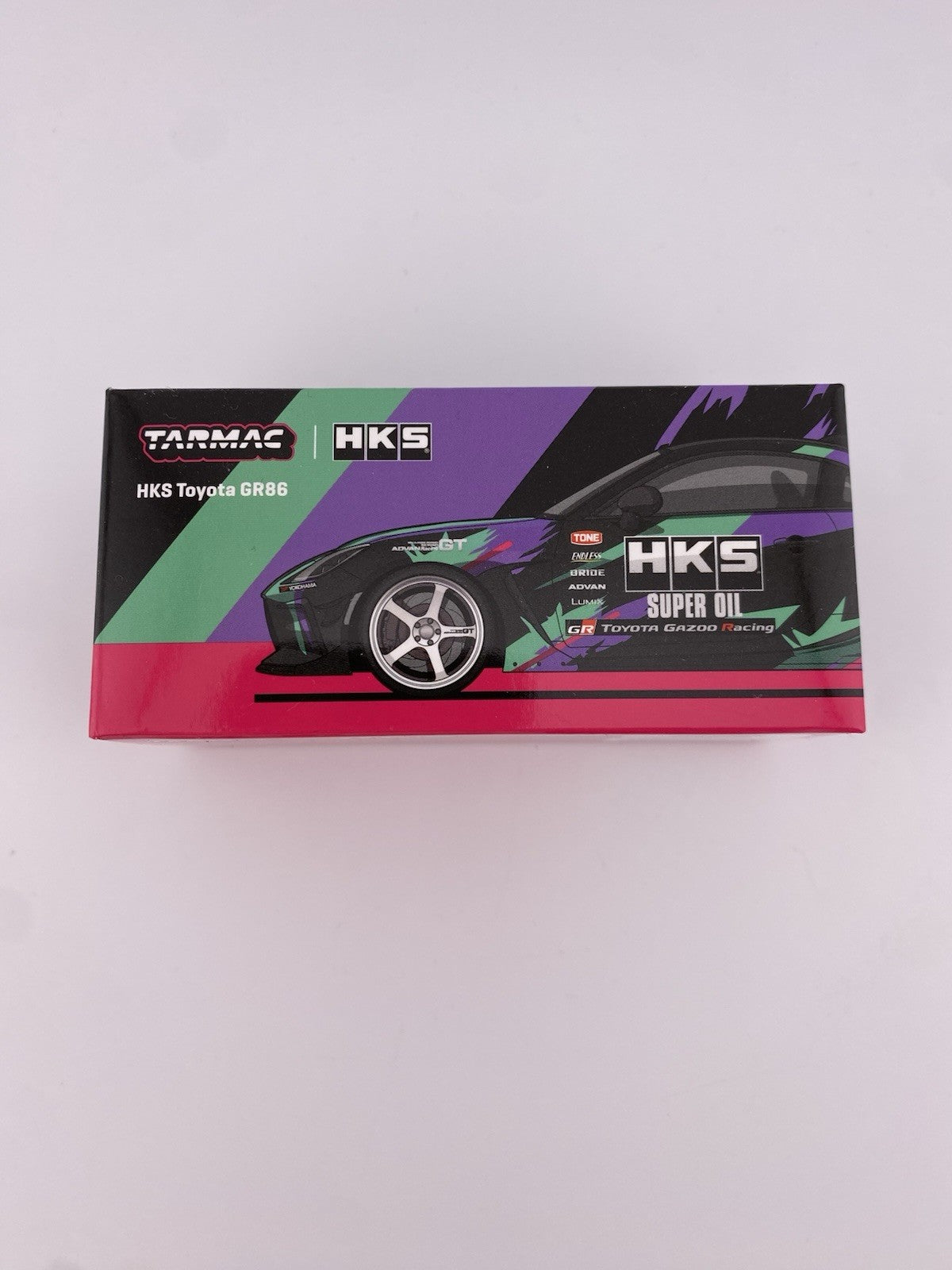 Tarmac Works Toyota GR86 Black HKS Global64 T64G 038 BK Open Box4
