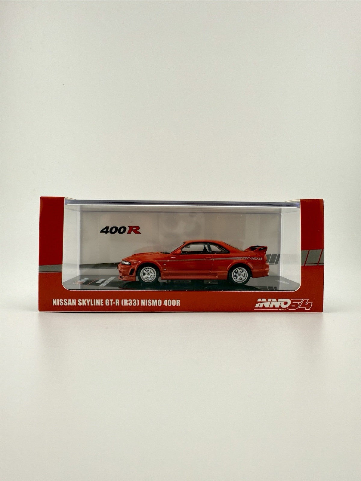 Nissan Skyline GT R (R33) NISMO 400R Red II   INNO64 IN64 400R SCR Unsealed0