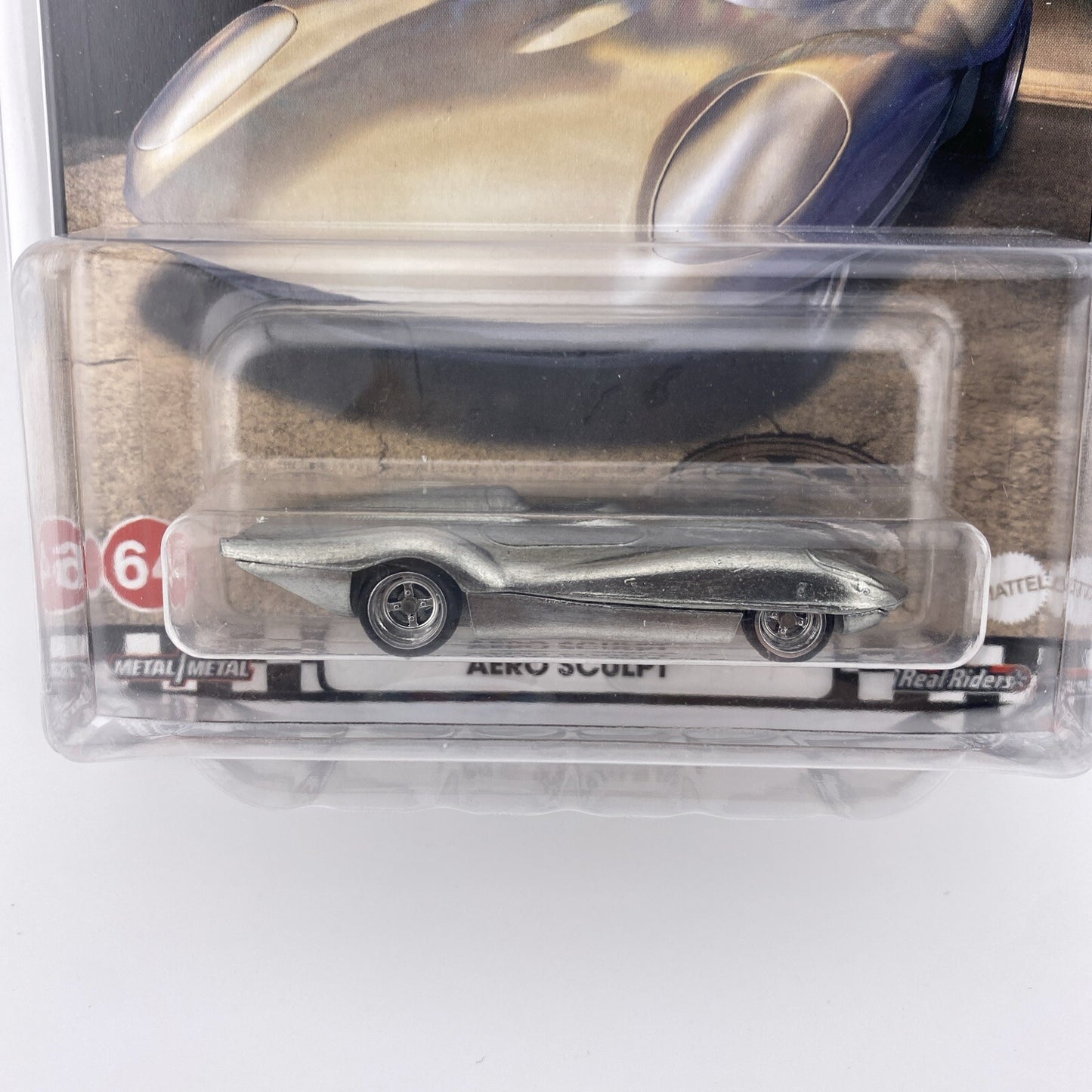 Aero Sculpt   Silver   Hot Wheels   Boulevard 64 in Protector1