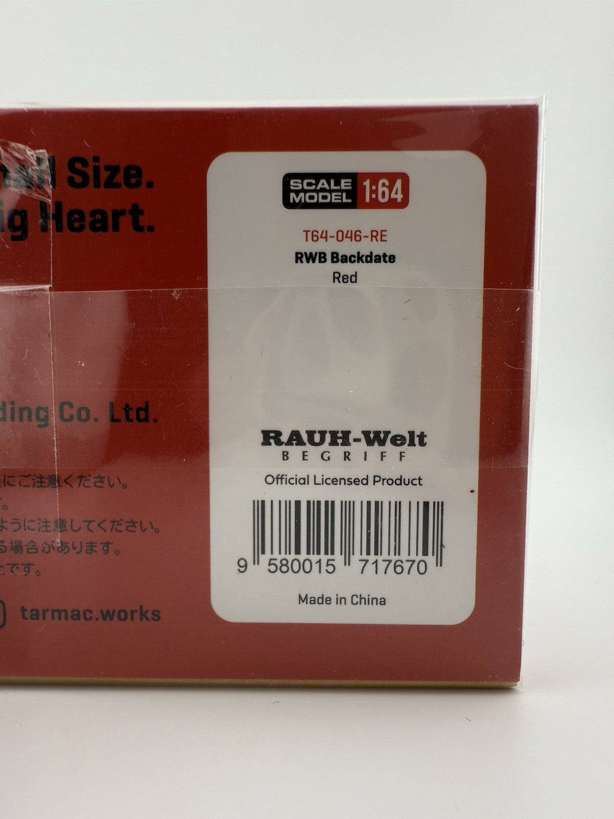 RWB Backdate Red   Tarmac Works T64 046 RE6