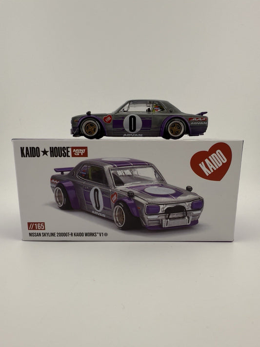 Chase   Nissan Skyline GT R (KPGC10) Kaido House   Mini GT KHMG  165 and sticker0