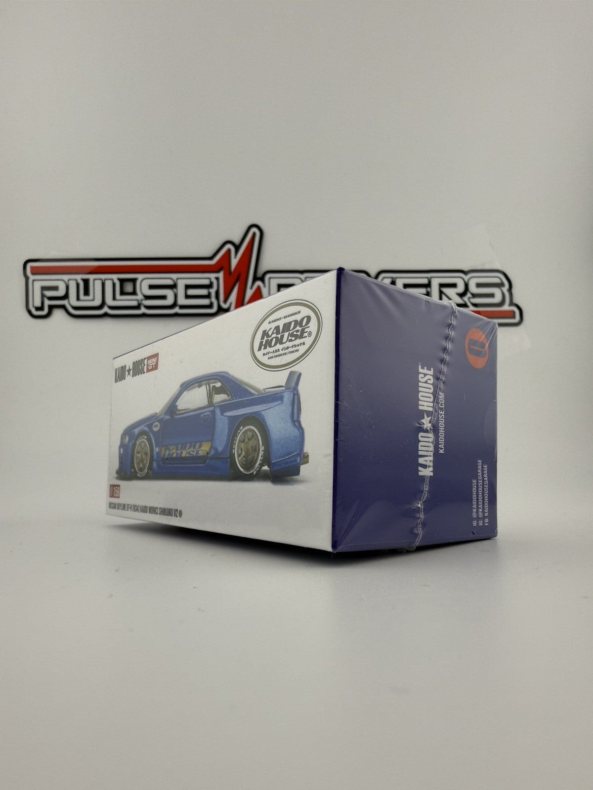 Nissan Skyline GT R (R34) Shinjuku Bayside Blue   Kaido House KHMG 158 Sealed7