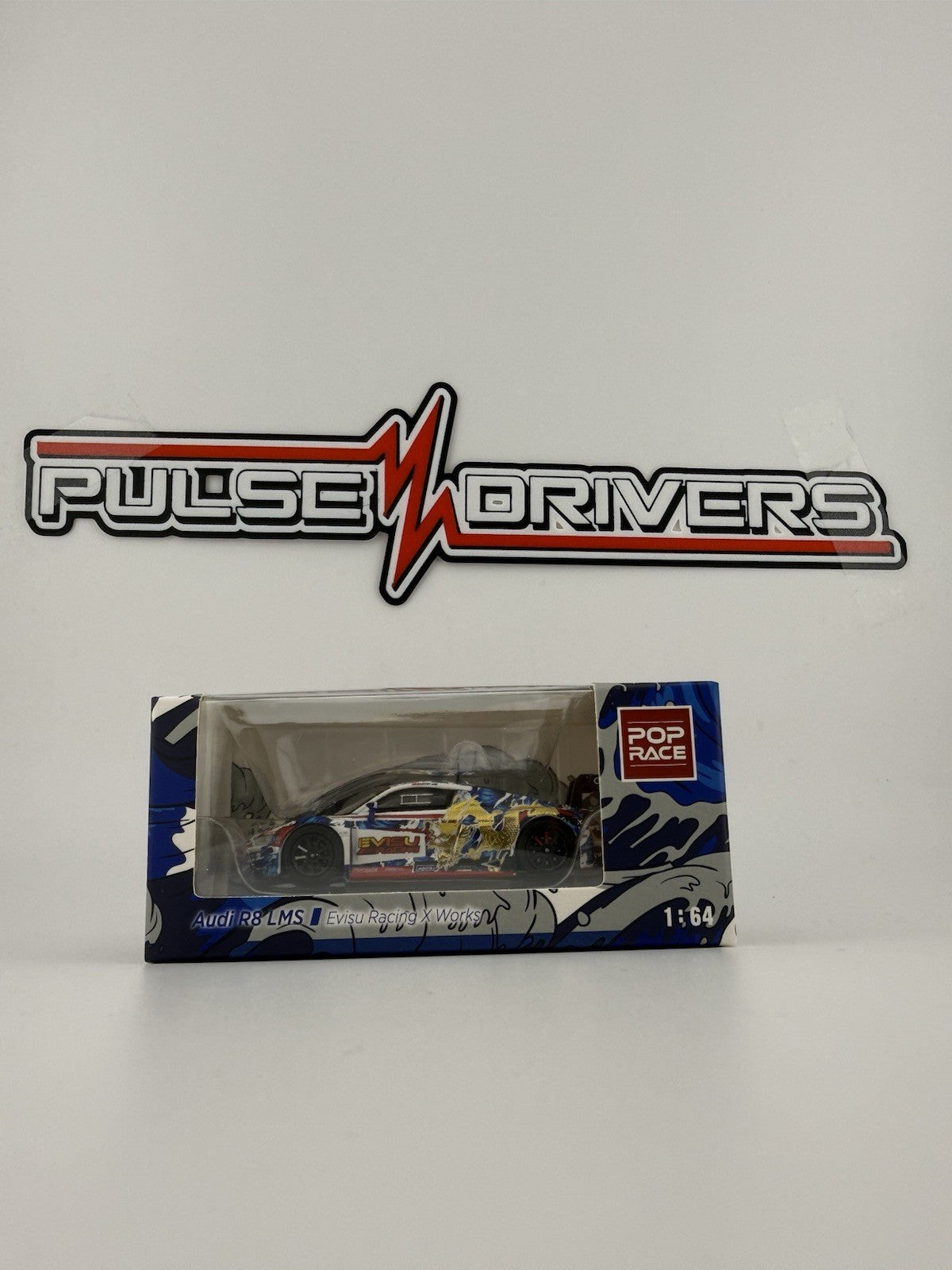 Audi R8 LMS EVISU RACING X WORKS POPRACE PR64-R8LMS-EVISU0