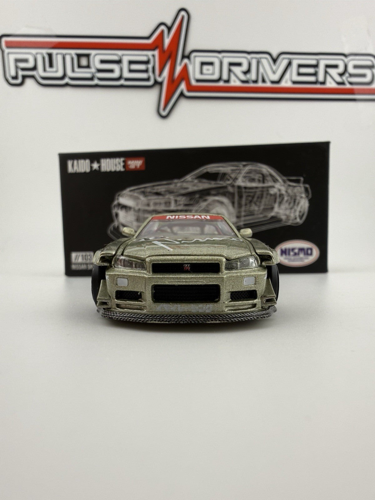Nissan Skyline GT R (R34) Green   Kaido House KHMG 103 V4 23 Nismo Open Box6