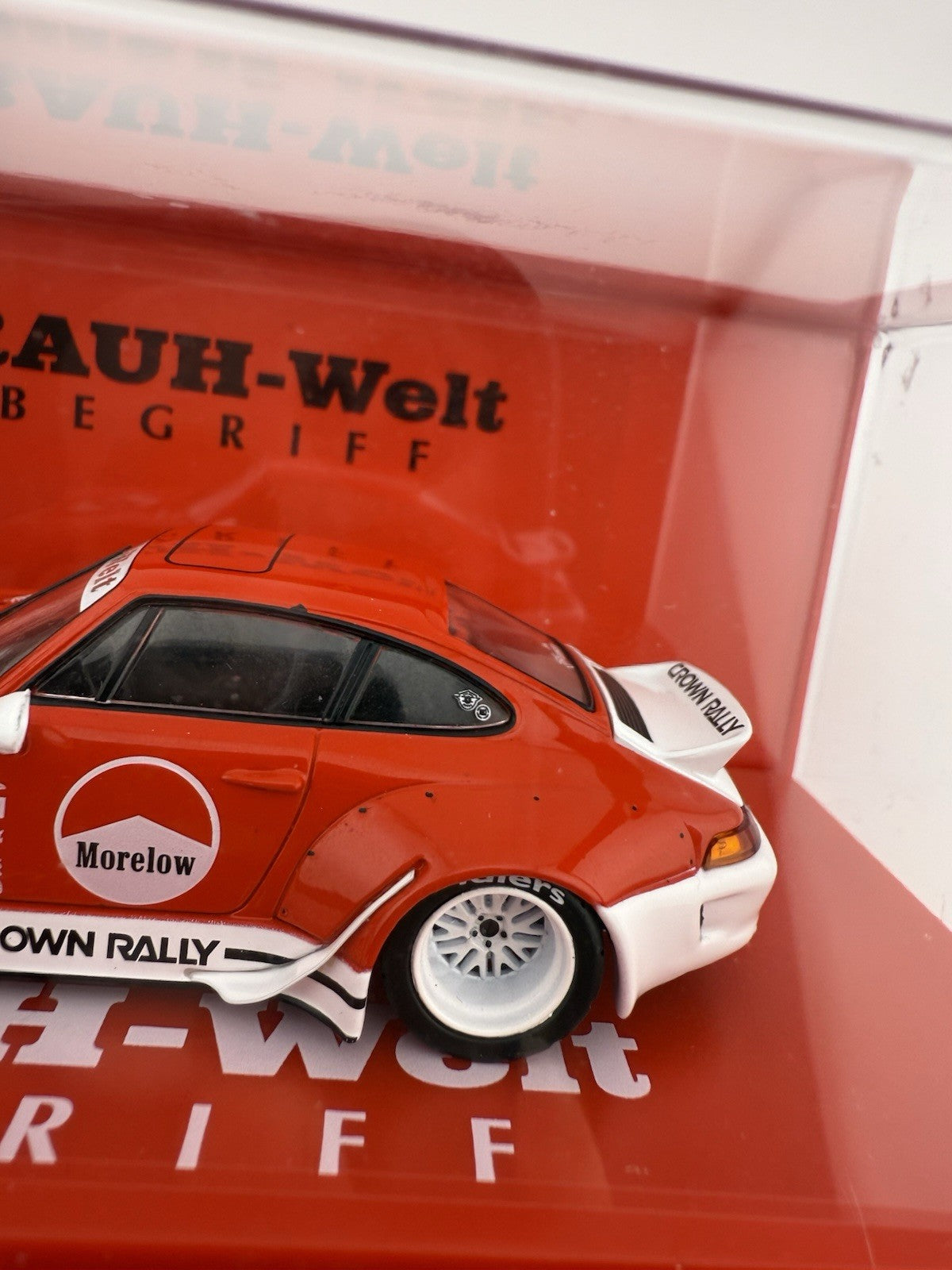 1/43   Porsche RWB 993 #8 "Morelow" Red and White "RAUH Welt BEGRIFF" T43 014 ML10