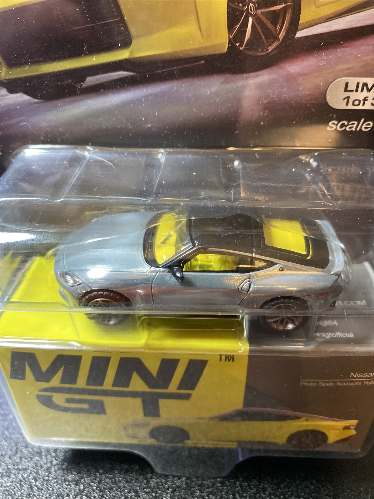 CHASE Nissan Z Proto Spec   Ikazuchi Yellow   MINI GT 415 MiJo 1 of 1252