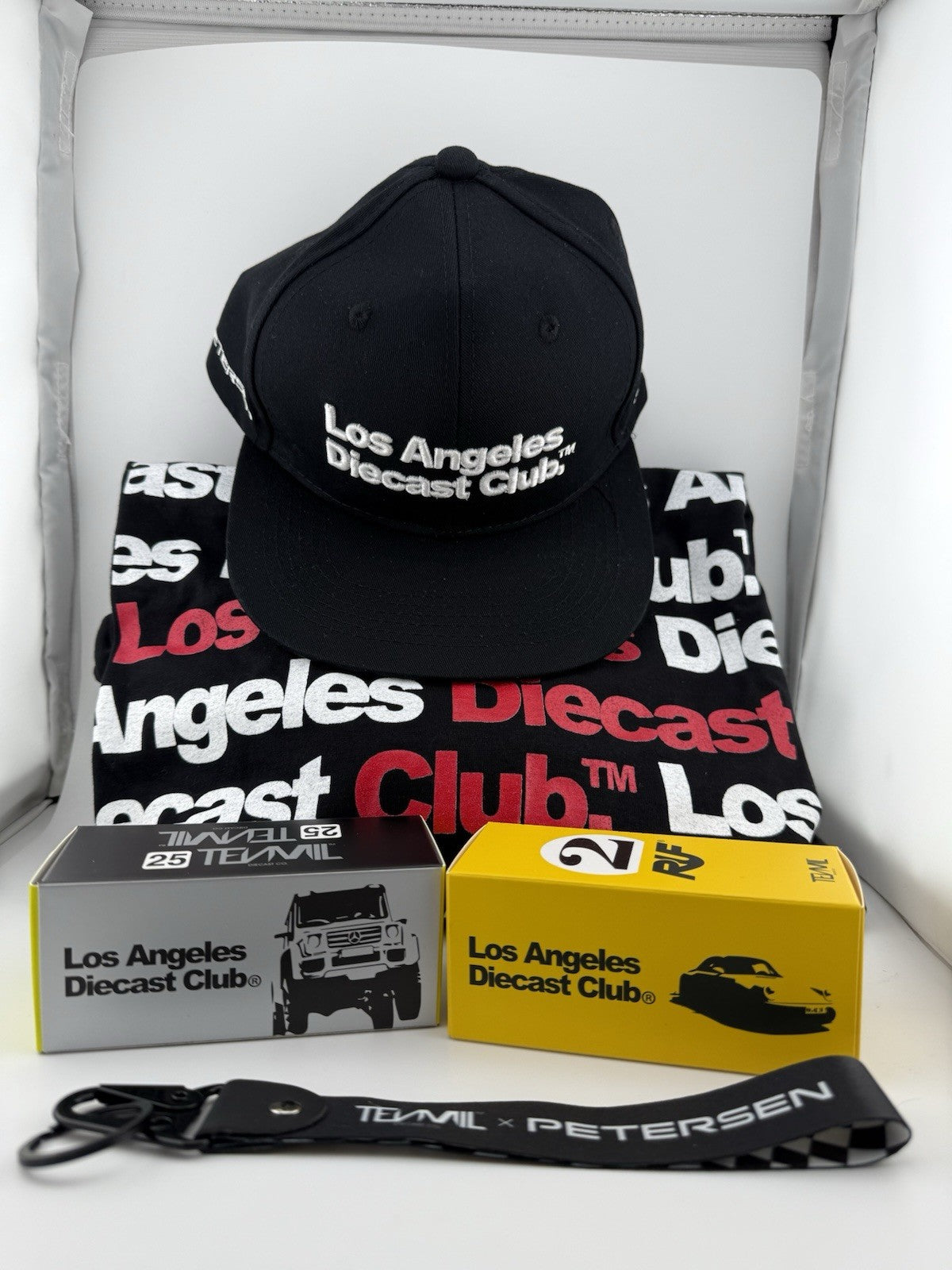 TENMIL   Los Angeles Diecast Club   RUF Yellowbird & G Wagon and Merchandise0