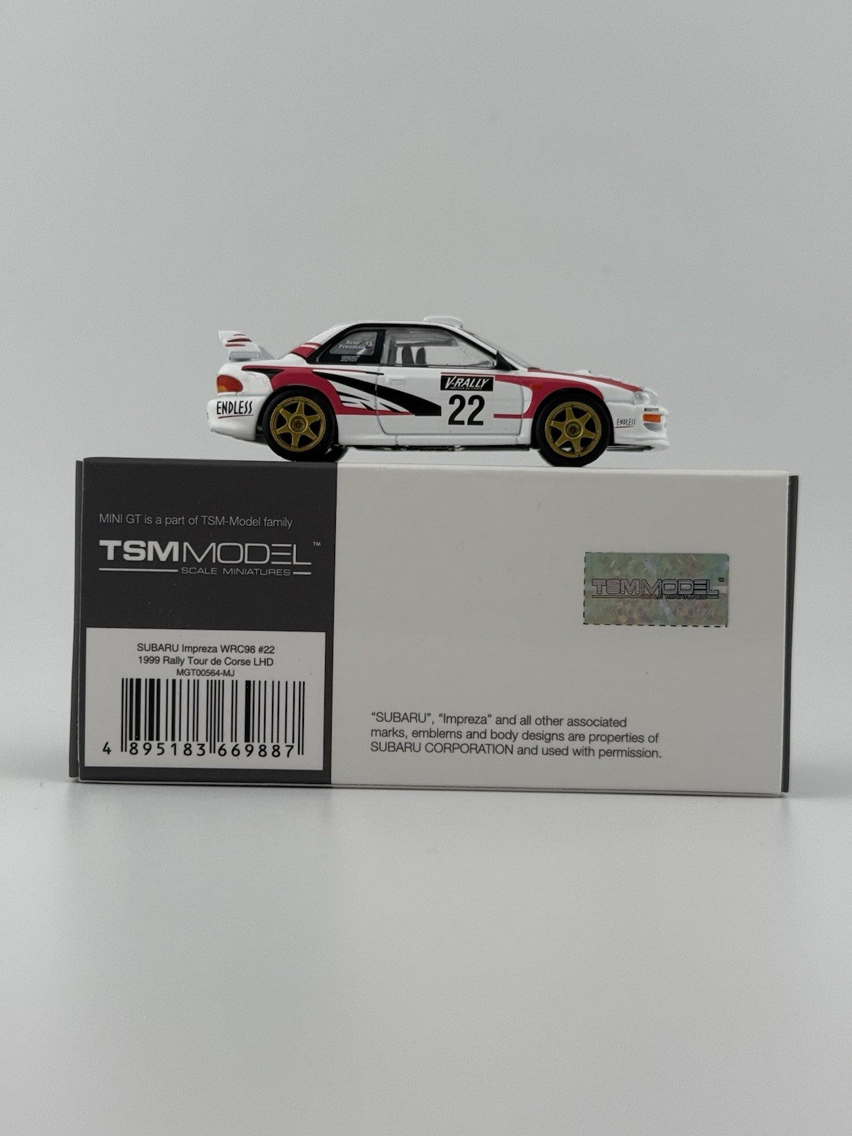 Subaru Impreza   Mini GT MGT 00564 #22 / WRC98 Open Box6