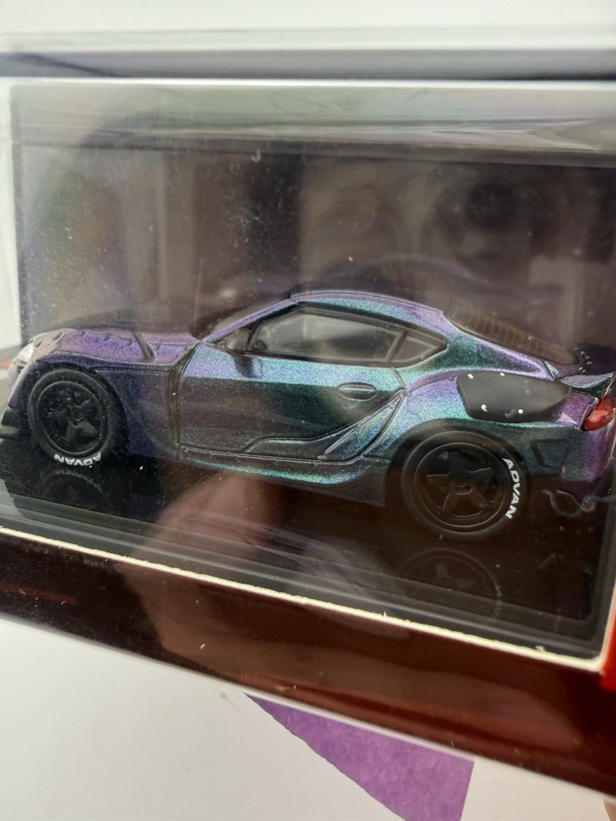 HKS GR Supra Magic Purple POPRACE 1/64 PR64-HKSA90-MG6