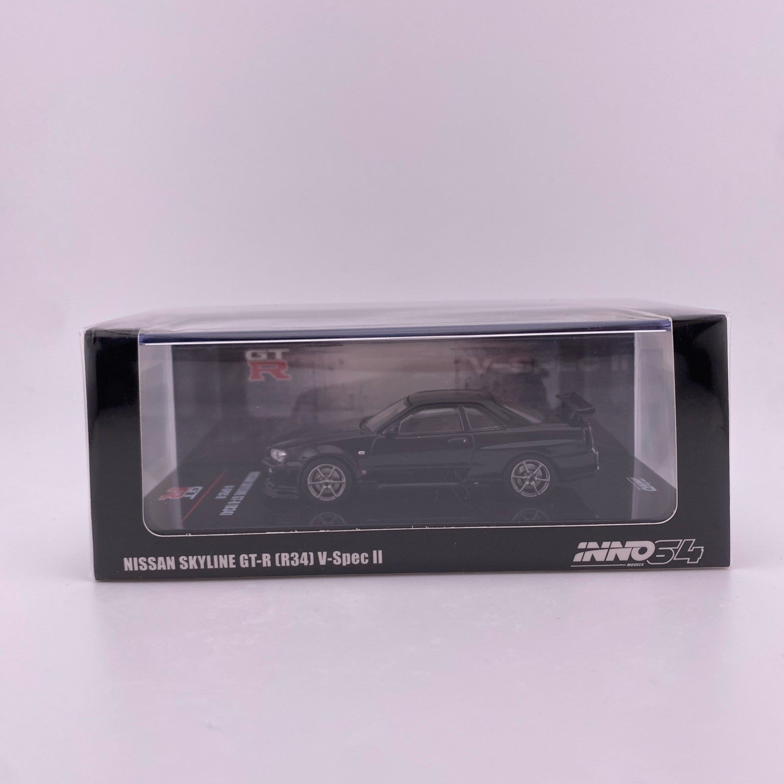 Nissan Skyline GT R (R34) V Spec II Black   INNO64 IN64 R34VS BLA0