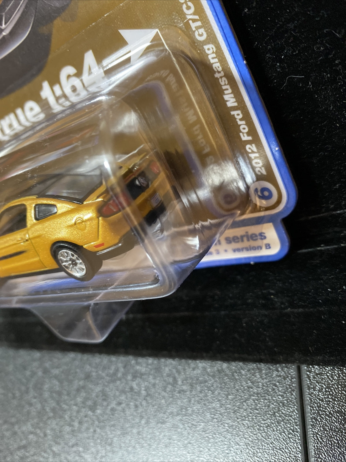 2012 Ford Mustang GT/CS Yellow Blaze Metallic with Black Top and Stripes "Mod...3