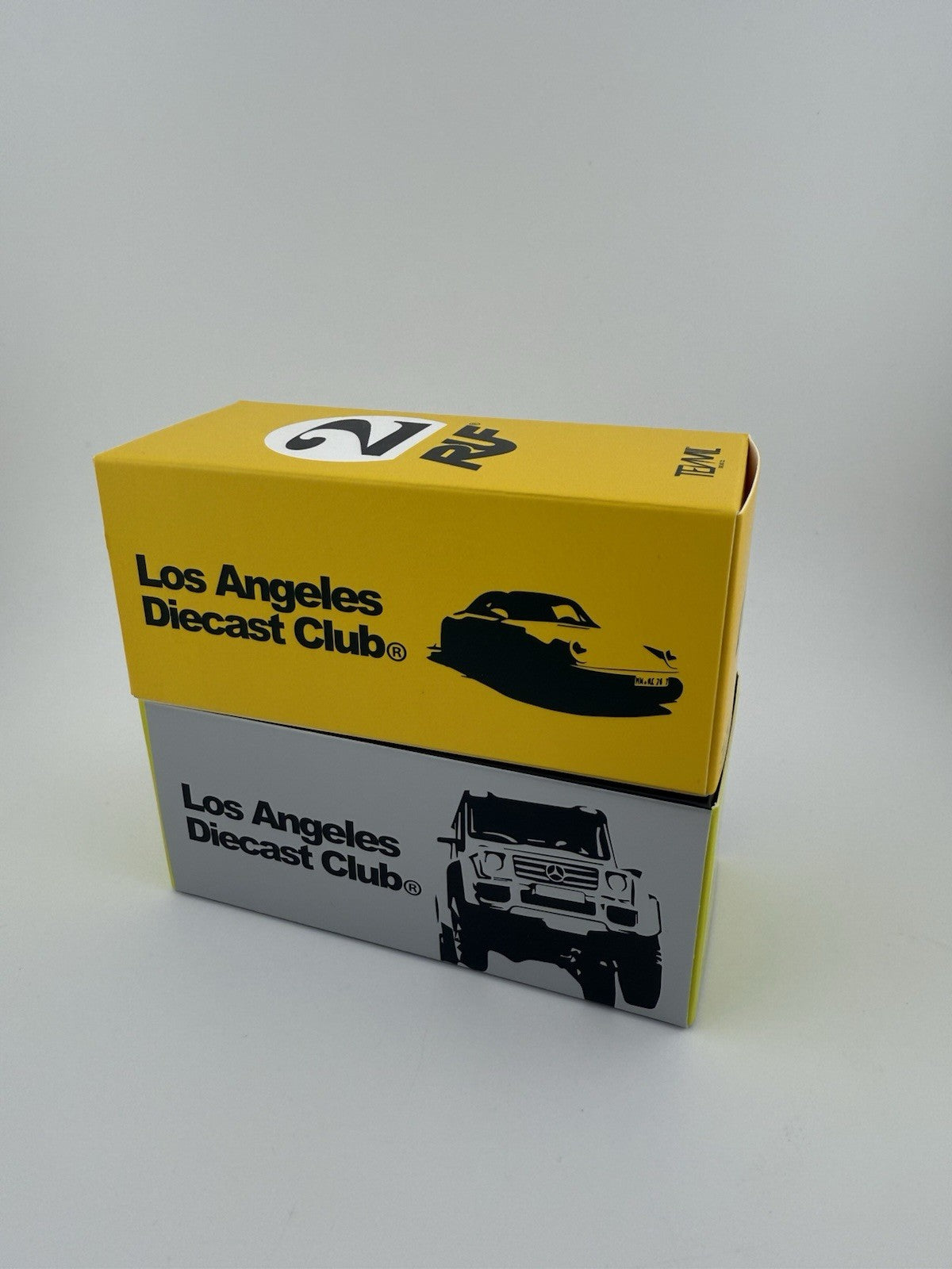 TENMIL   Los Angeles Diecast Club   RUF Yellowbird & G Wagon and Merchandise2