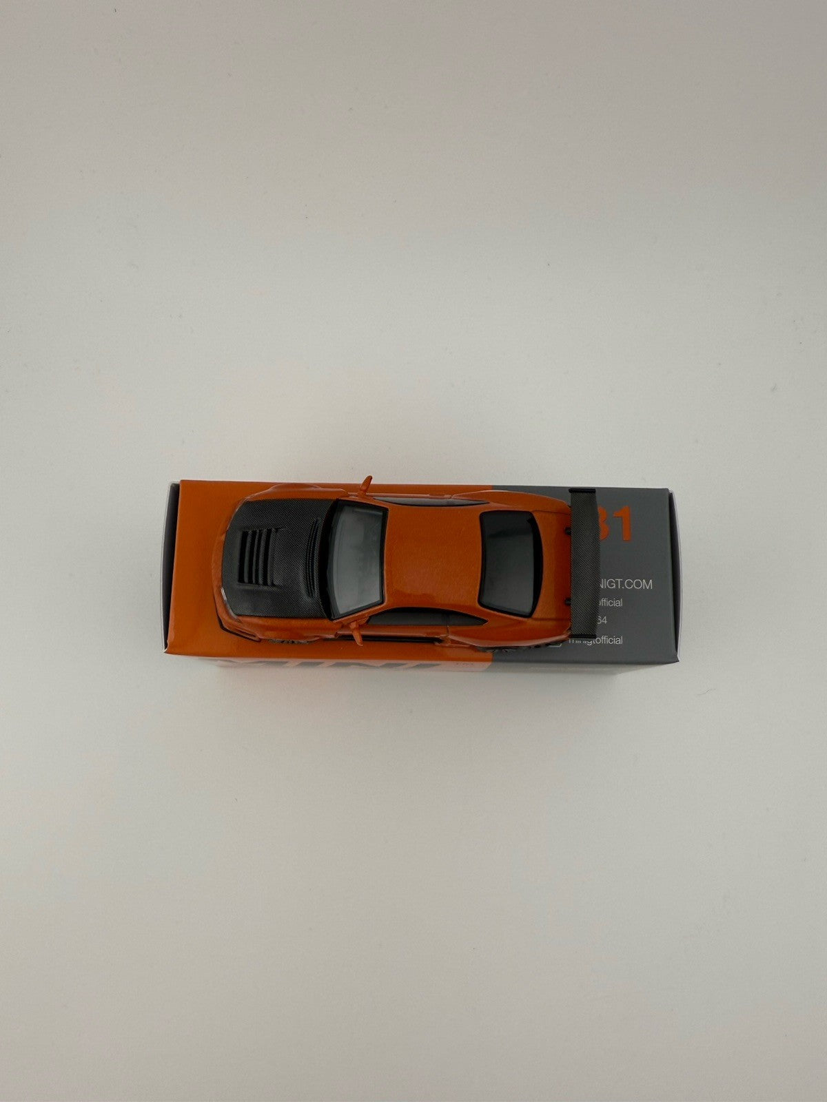 Nissan Silvia (S15) D MAX Metallic Orange   Mini GT MGT 00581 Open Box1