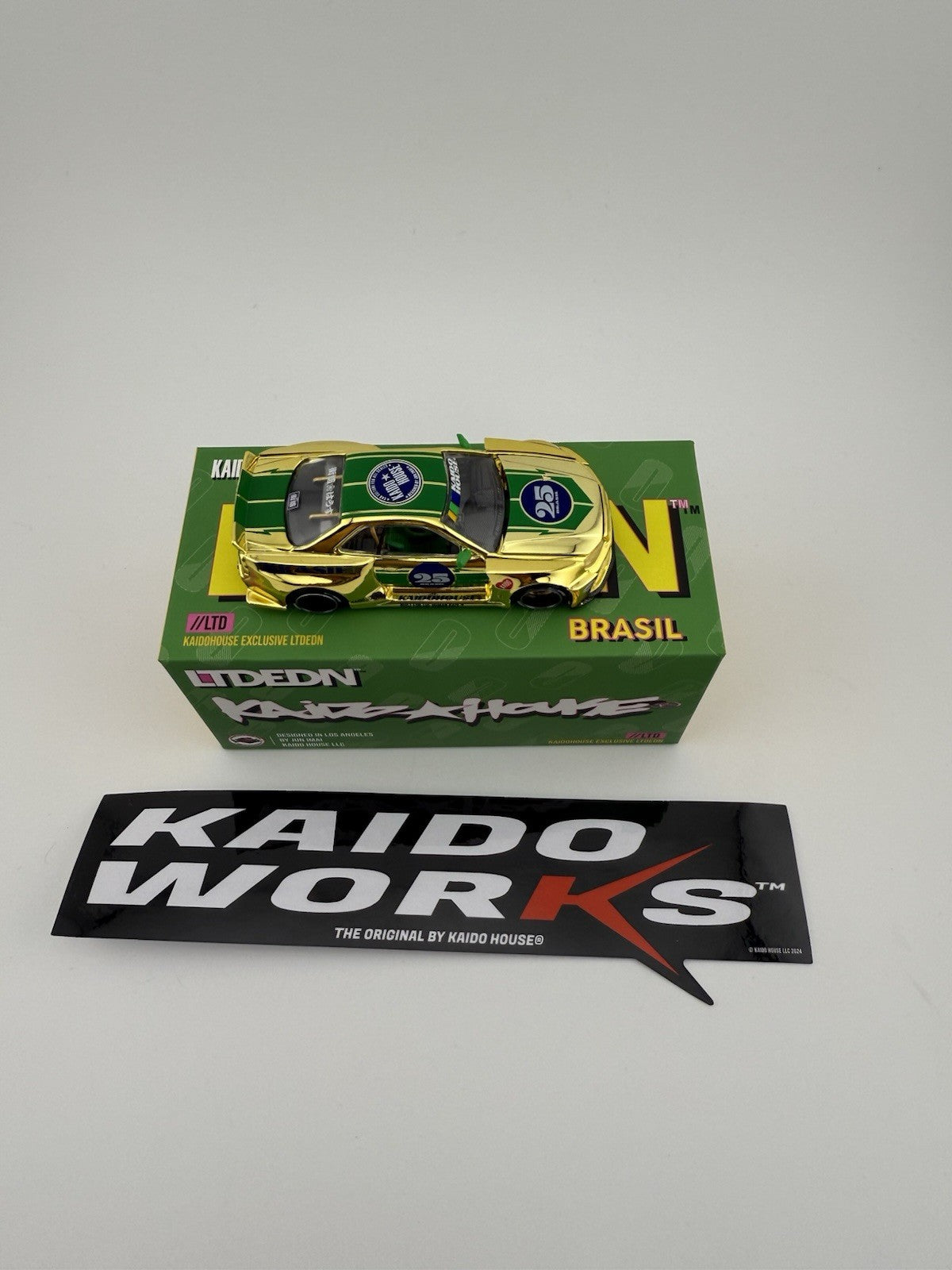 Kaido House LTDEDN Nissan Skyline GT R Brazil Salão DieCast 2025 KHMG_204 Opened2