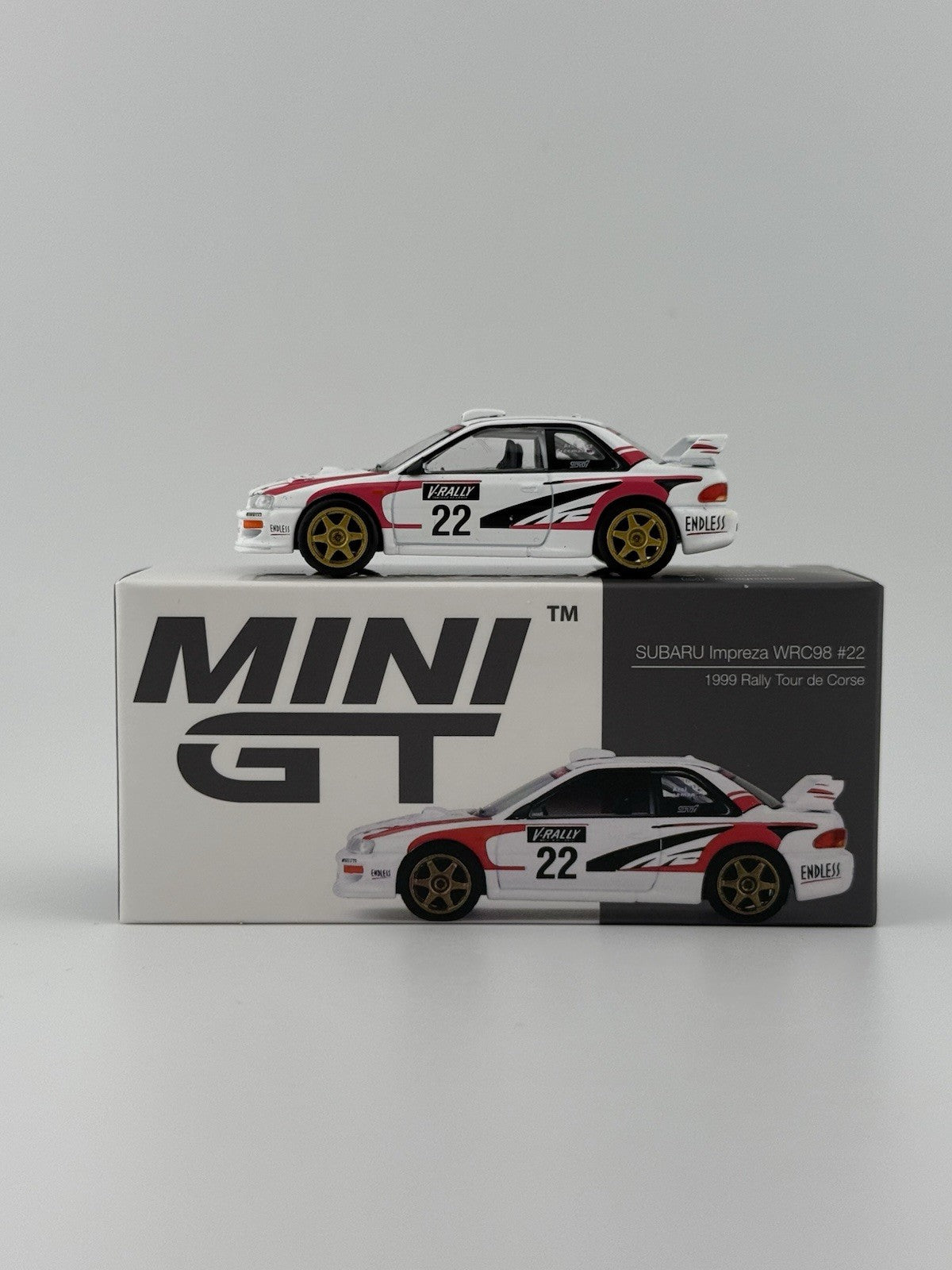 Subaru Impreza   Mini GT MGT 00564 #22 / WRC98 Open Box0