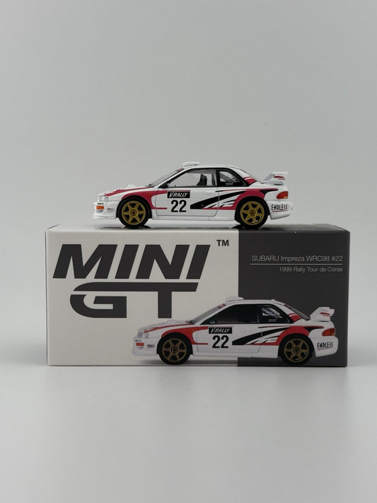 Subaru Impreza   Mini GT MGT 00564 #22 / WRC98 Open Box0