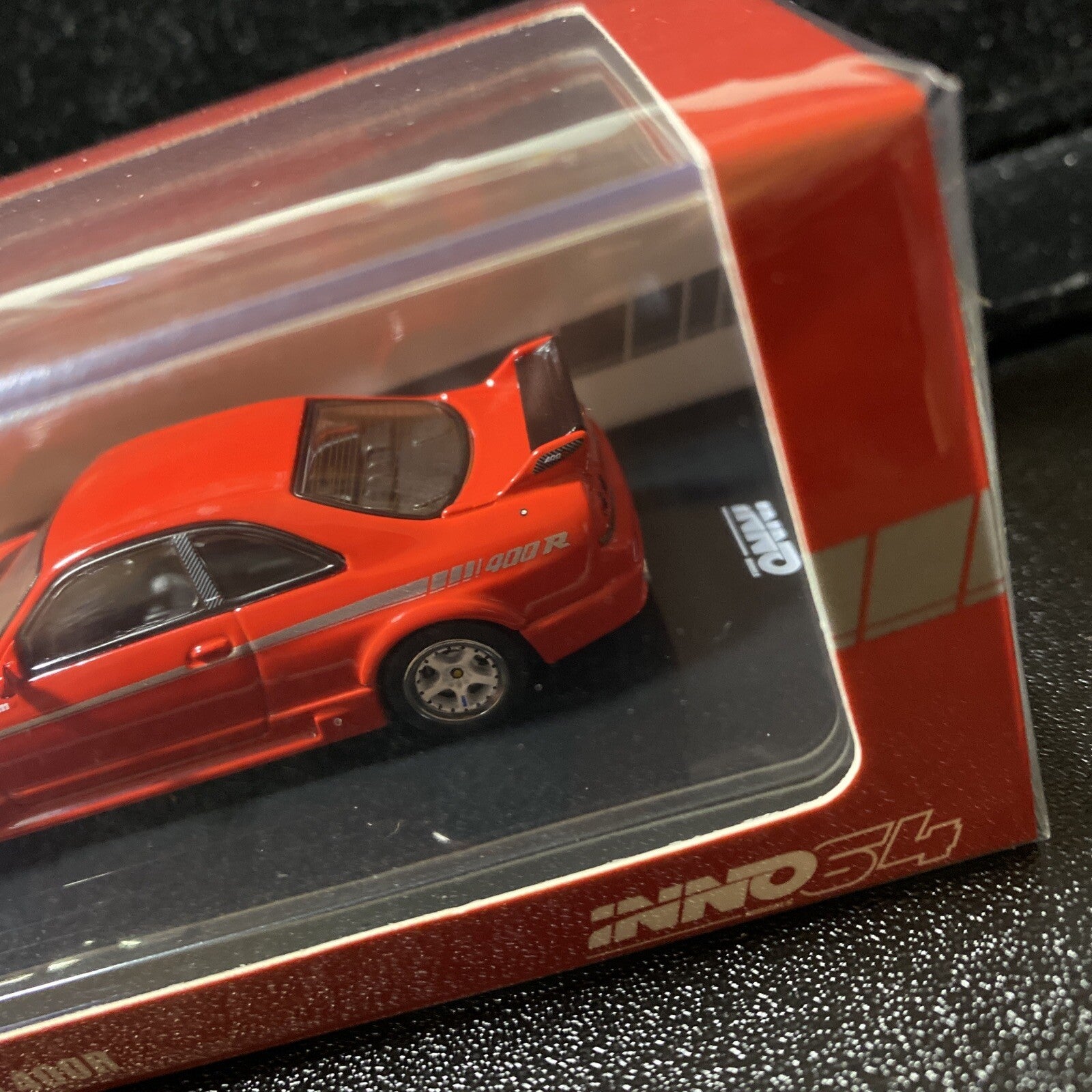 INNO 64 MODELS NISSAN SKYLINE GT R R33 NISMO 400R RHD 1/64 RED IN64 400R SCR3