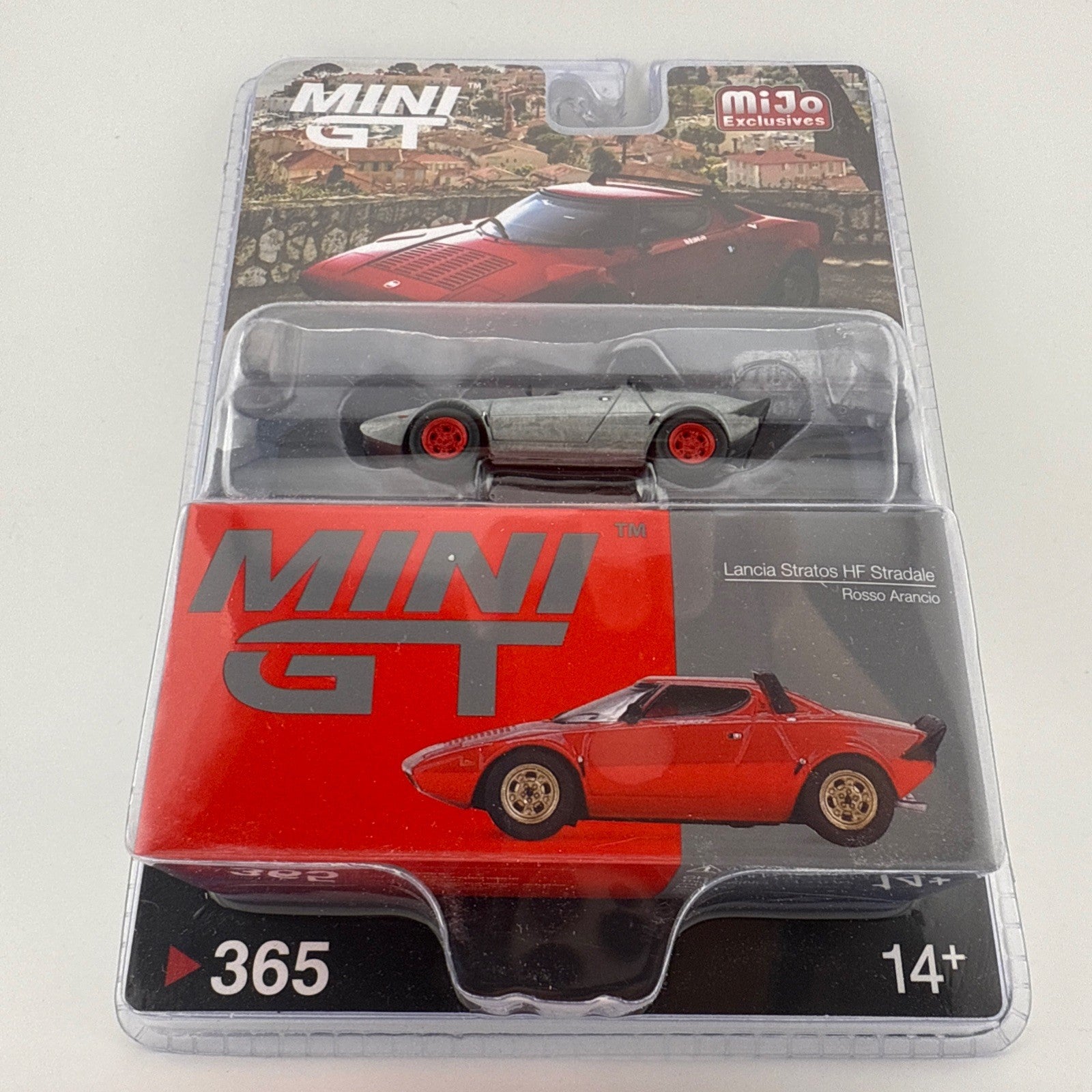Chase   Lancia Stratos HF Rosso Arancio   Mini GT MGT 003650