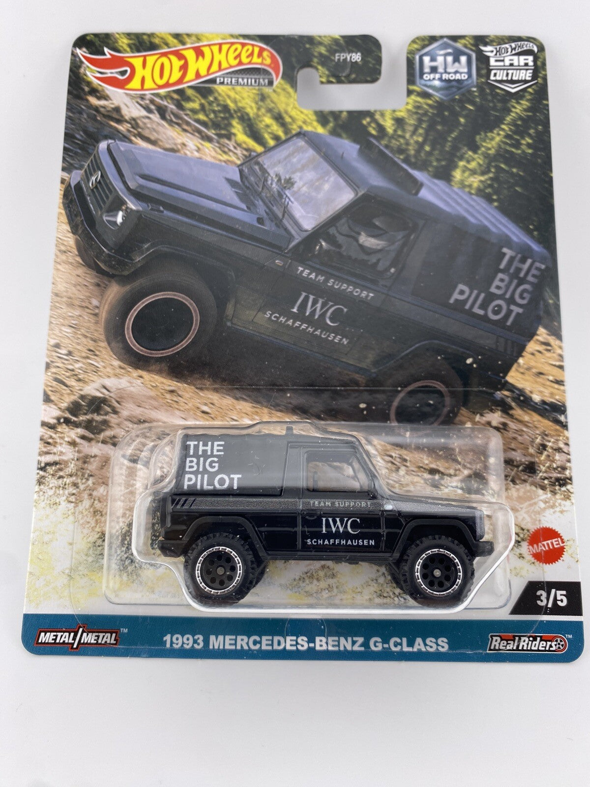 Hot Wheels 1993 Mercedes Benz G Class Hot Wheels Off Road 3/5 In Protector0