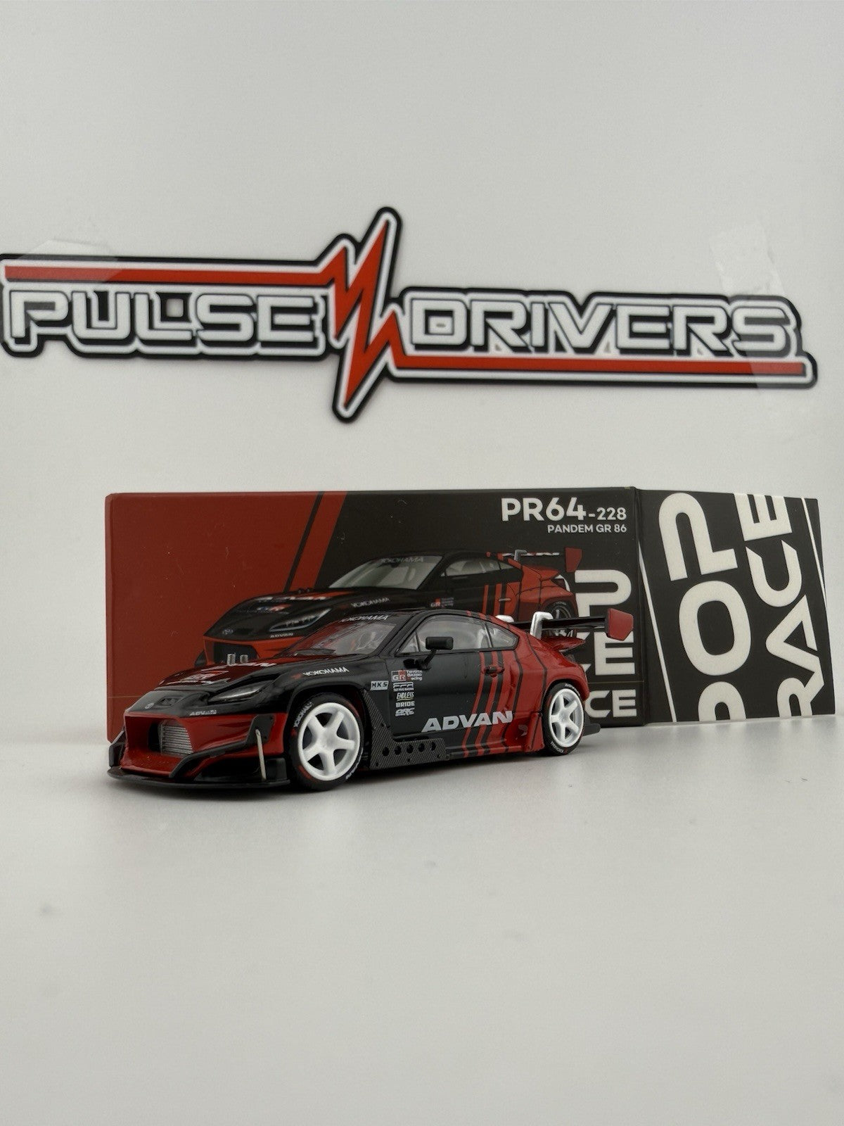 Toyota Pandem GR86 ADVAN POPRACE PR64-0228 Open Box4