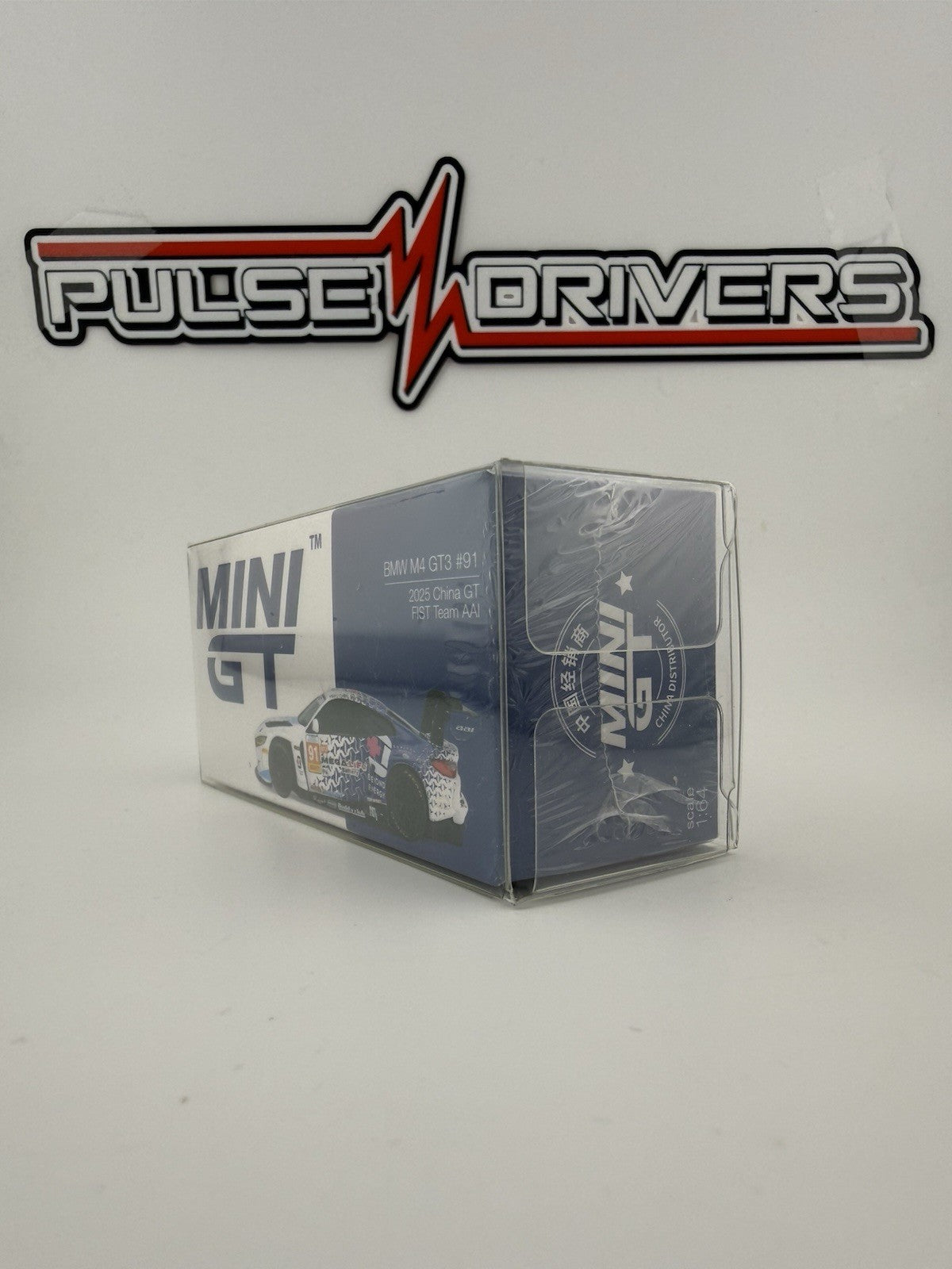 BMW M4 GT3 China GT FIST Team AAI M4 GT3 #91 Mini GT 01108 New Sealed3