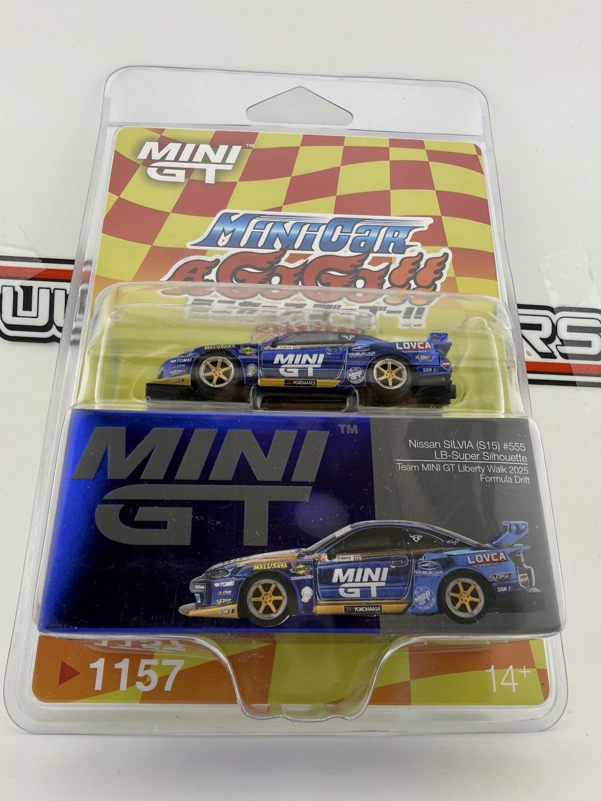 Nissan Silvia (S15) LB Super Silhouette Works by Mini GT MGT 01157 GoGo Package1