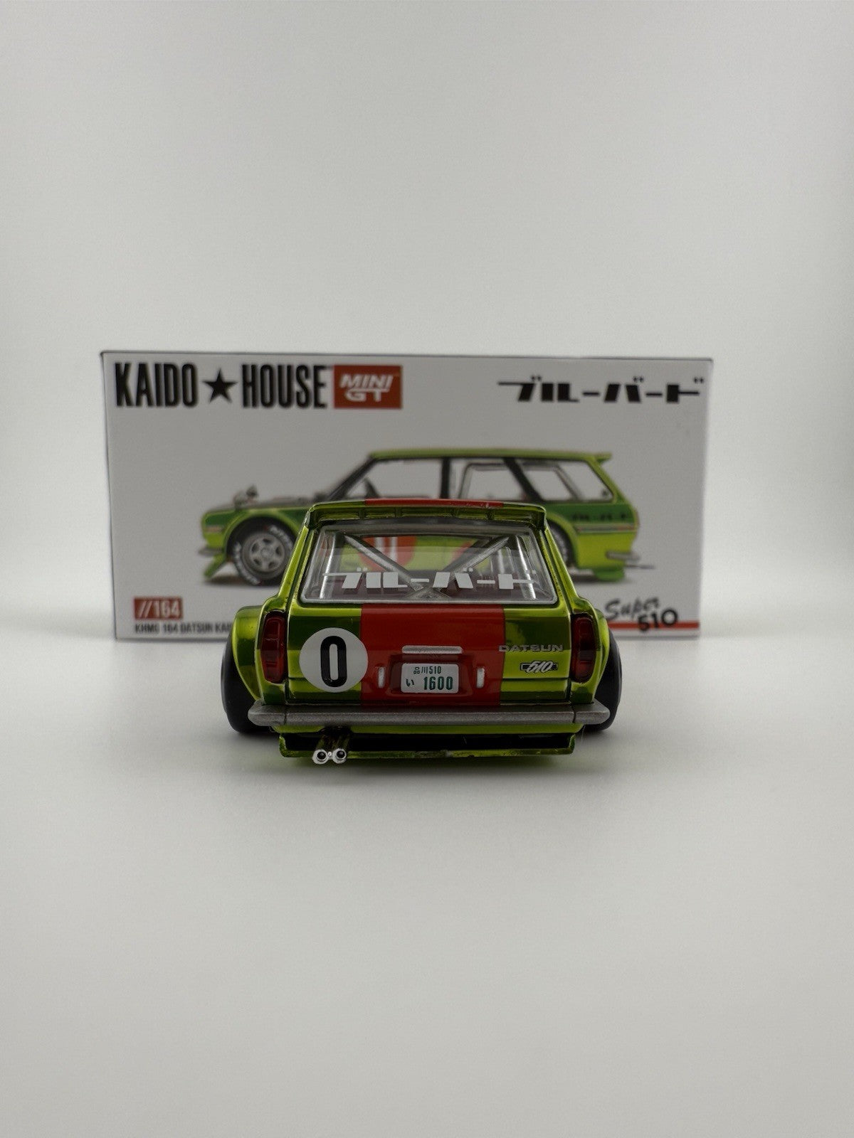 Datsun 510 Wagon Kaido House 0G Flo Yellow   Kaido House KHMG_164 Open Boxes4
